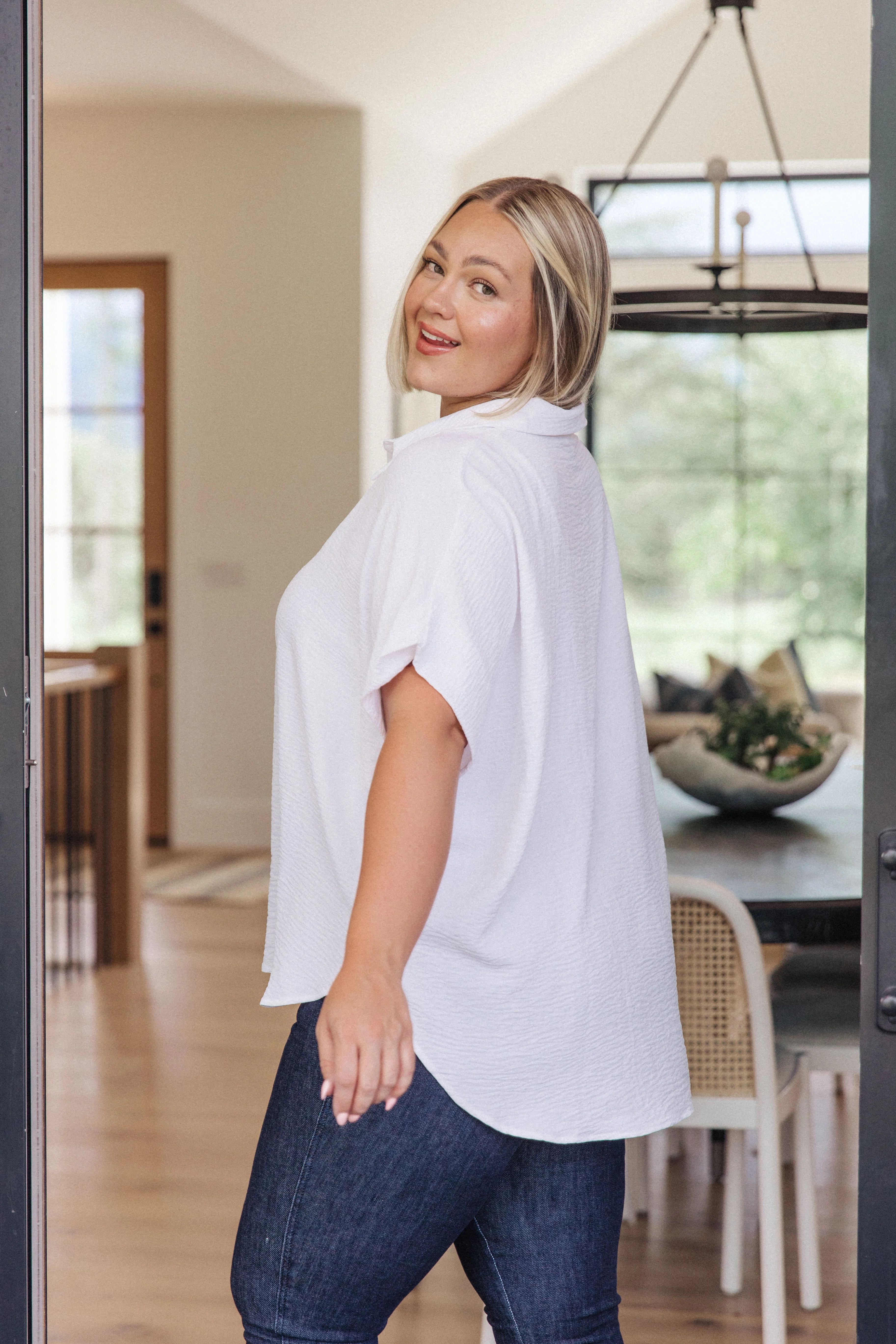 Sweet Simplicity Button Down Blouse - 4/4/2023 - Image 3