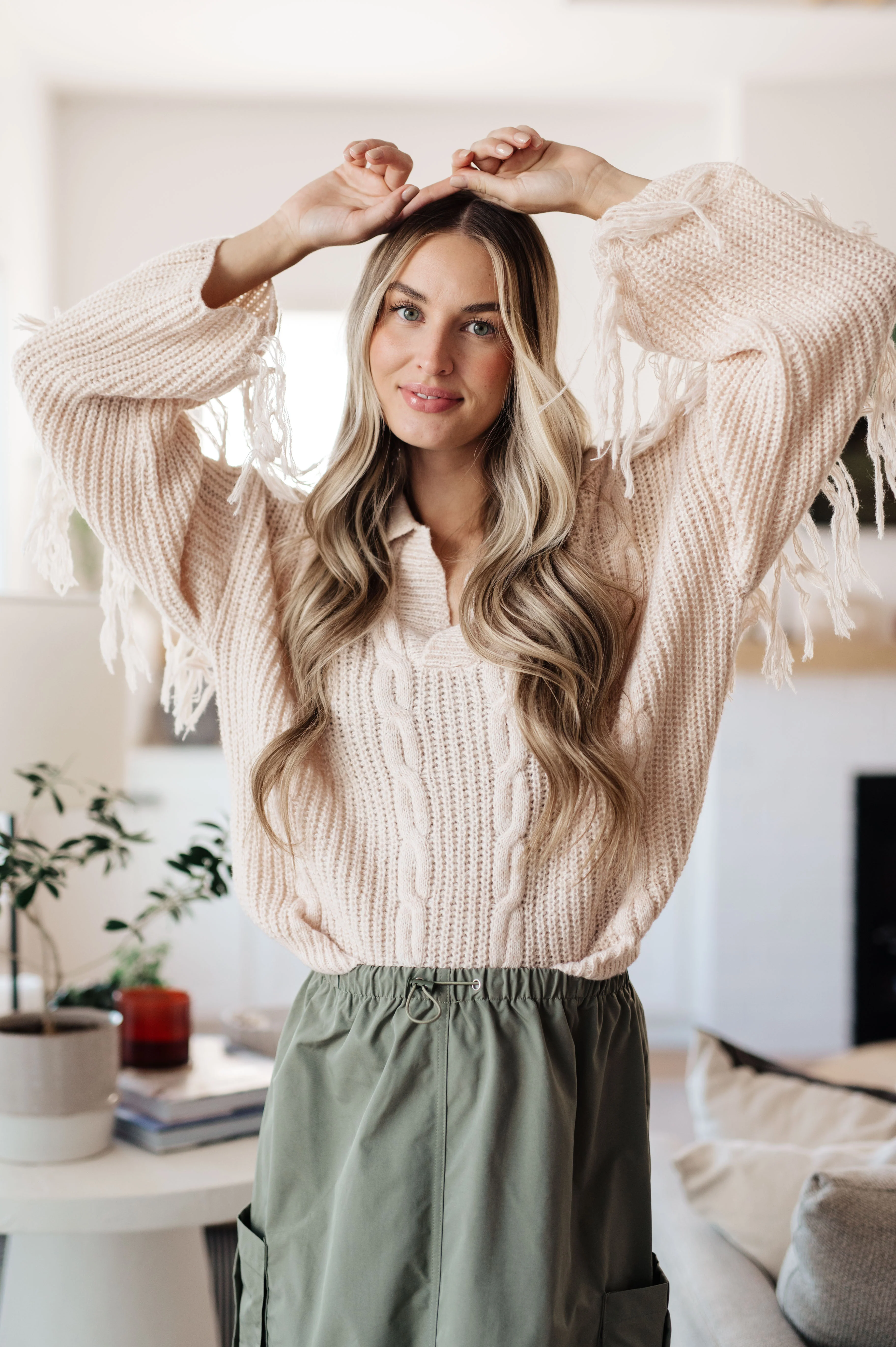 Sweet Surrender Fringe Sweater - 10/19/2023 - Image 3