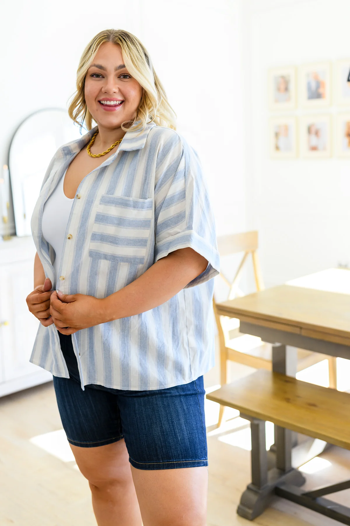 Tailored to Relax Striped Button Down - 3/9/2023 - Image 12