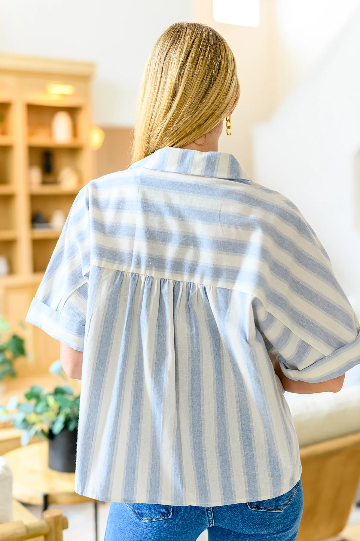 Tailored to Relax Striped Button Down - 3/9/2023 - Image 8