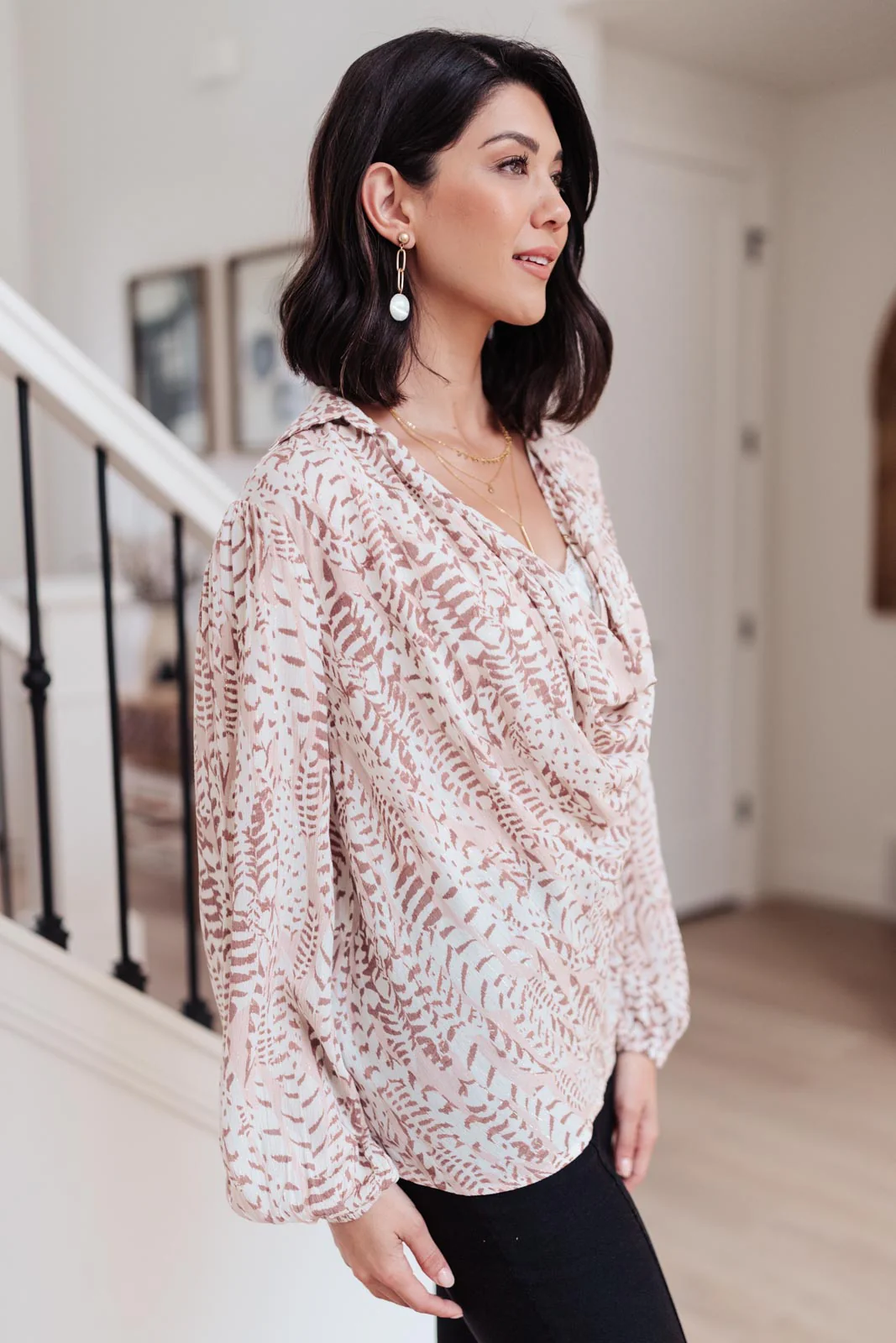 Take Flight Cowl Neck Top - 9/9/2021 - Image 11