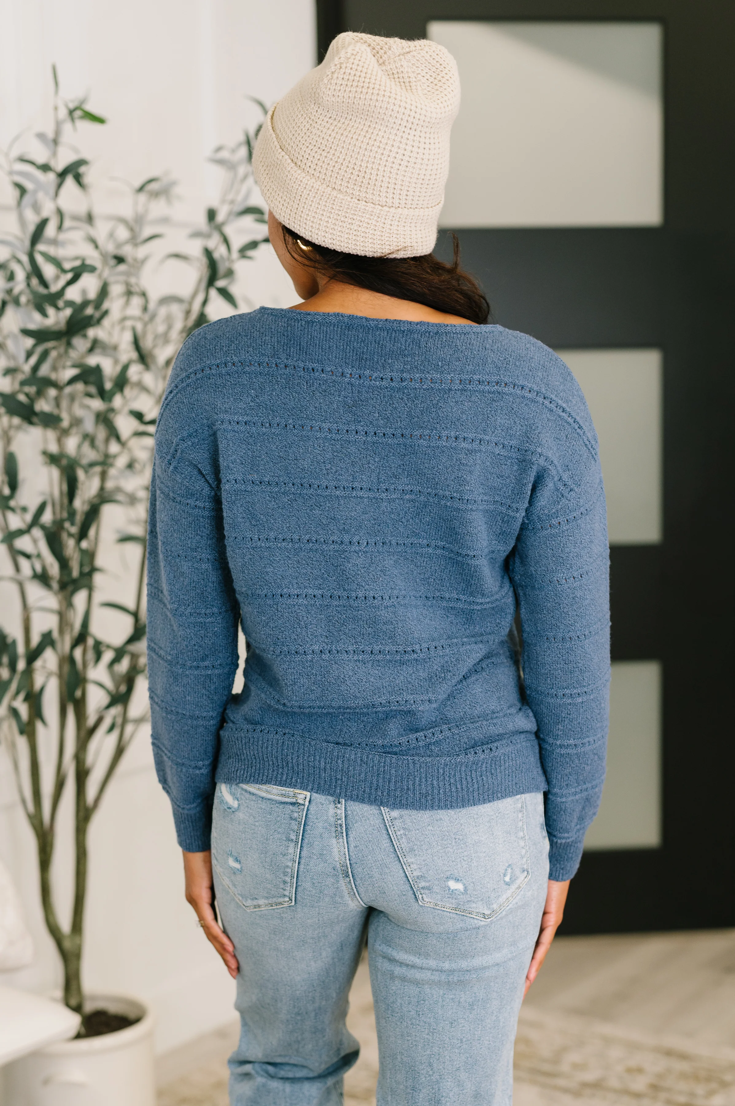 Take My Time Boatneck Textured Long Sleeve - 12/9/2025 - Image 5