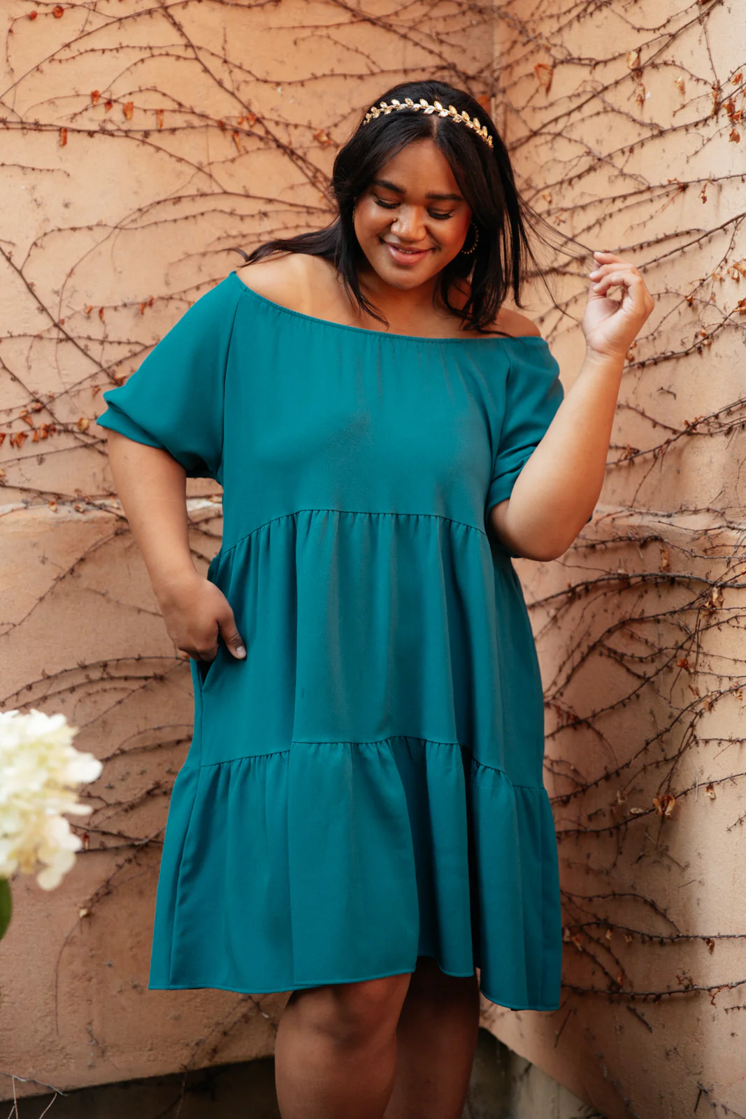 Teal Tiers Dress - 8/24/2021 - Image 10