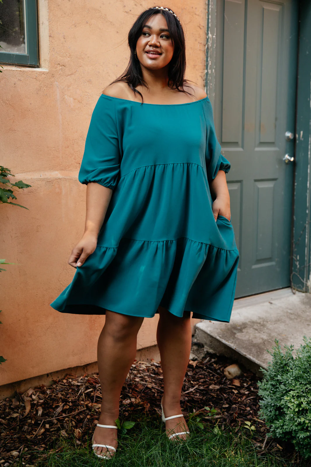 Teal Tiers Dress - 8/24/2021 - Image 11