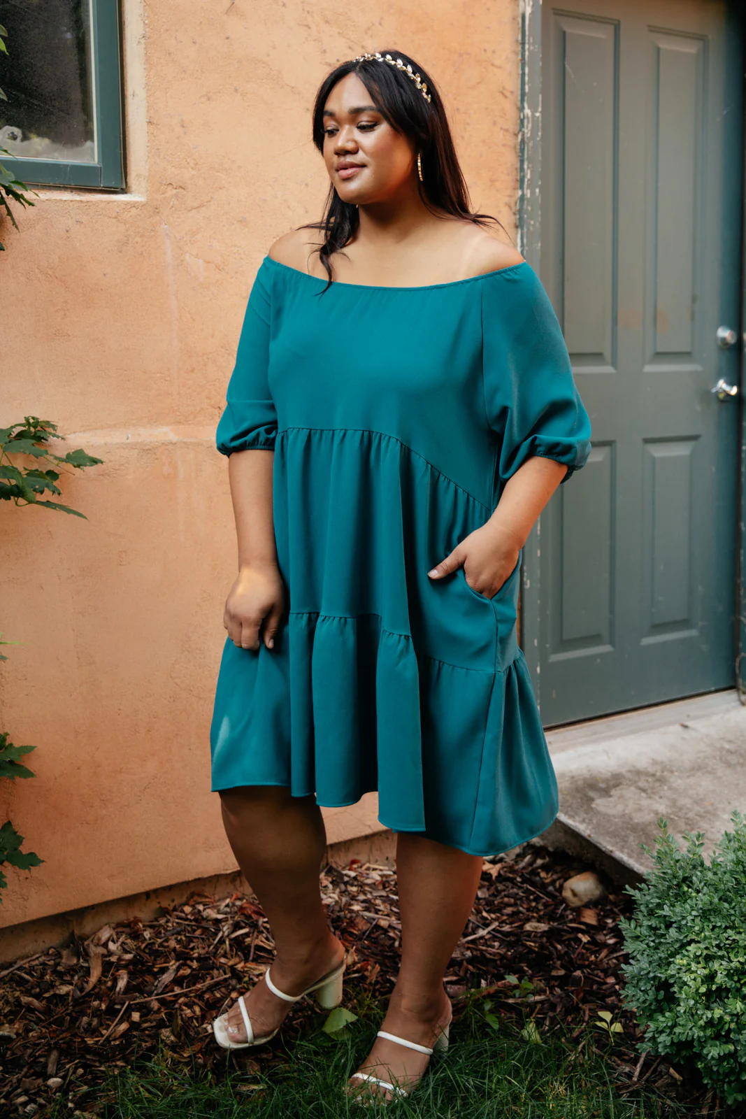 Teal Tiers Dress - 8/24/2021 - Image 12
