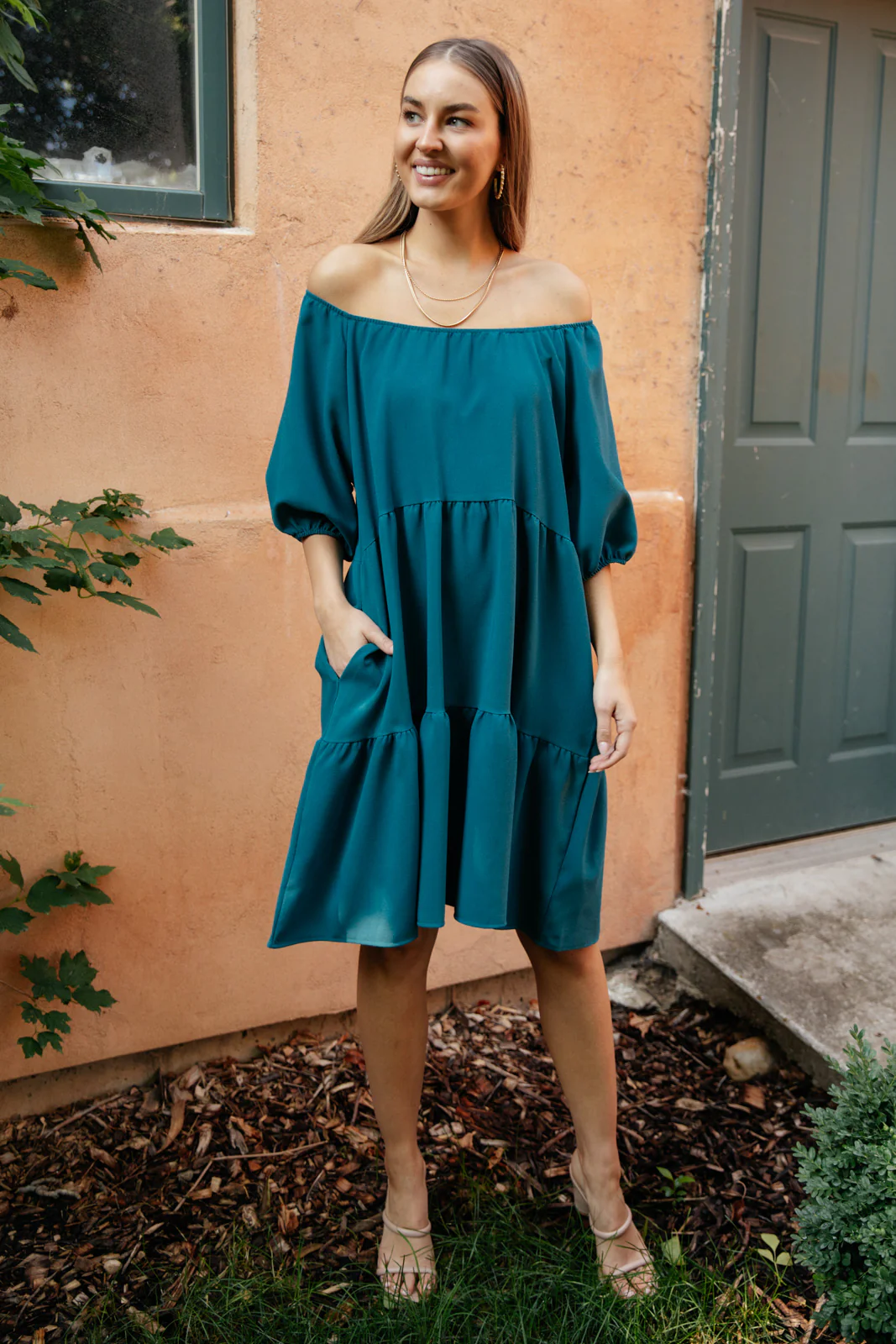 Teal Tiers Dress - 8/24/2021 - Image 16