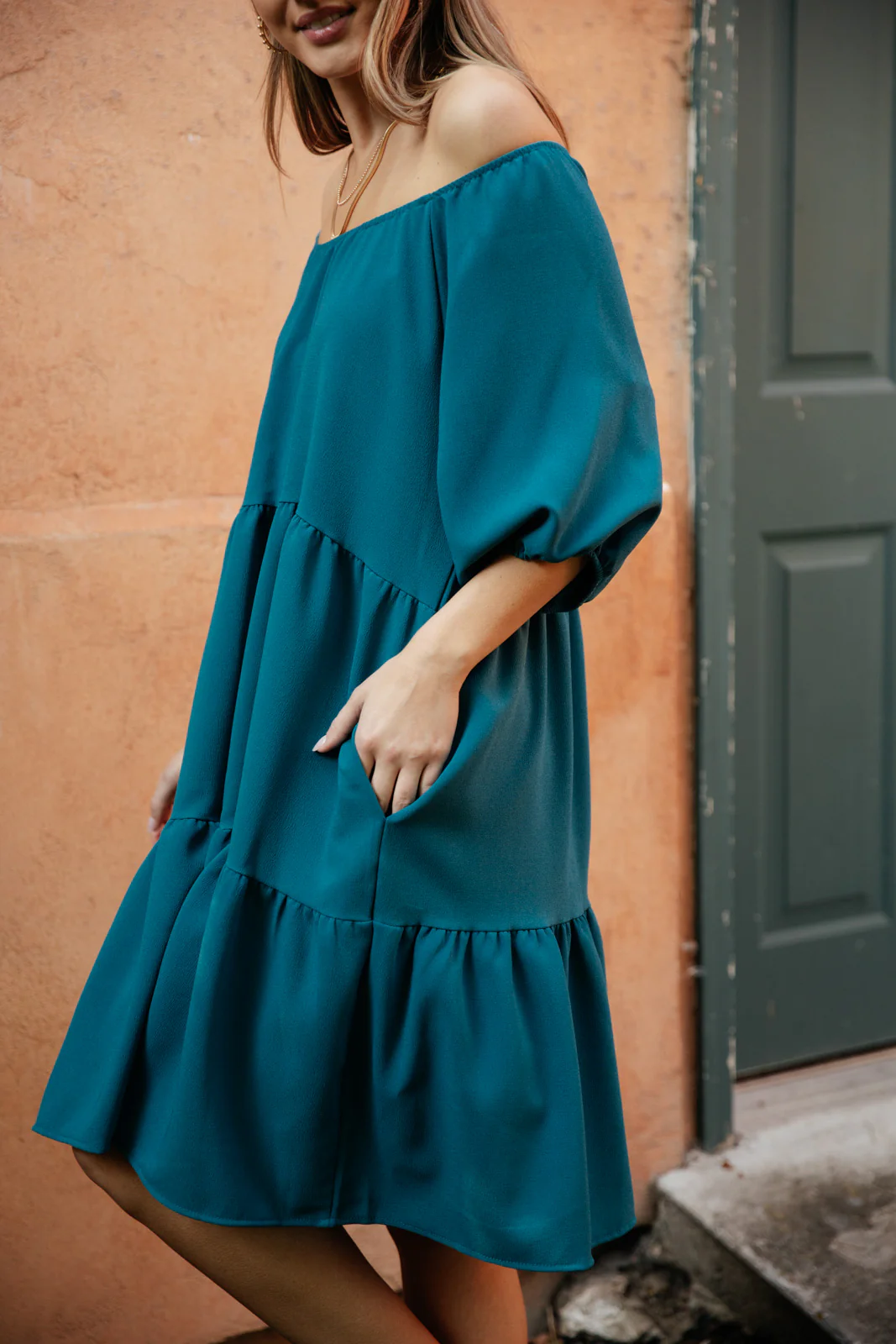 Teal Tiers Dress - 8/24/2021 - Image 17