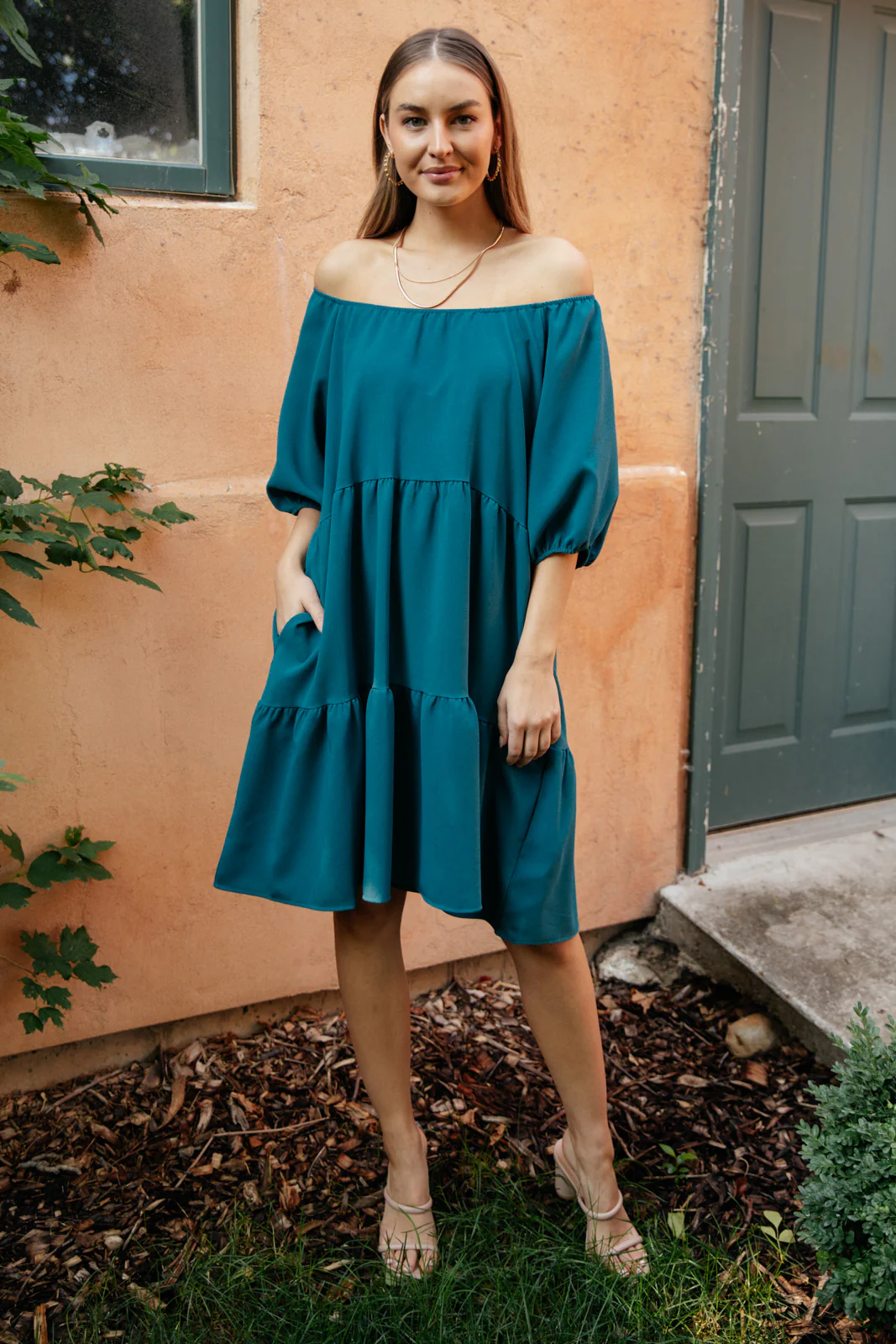 Teal Tiers Dress - 8/24/2021 - Image 8