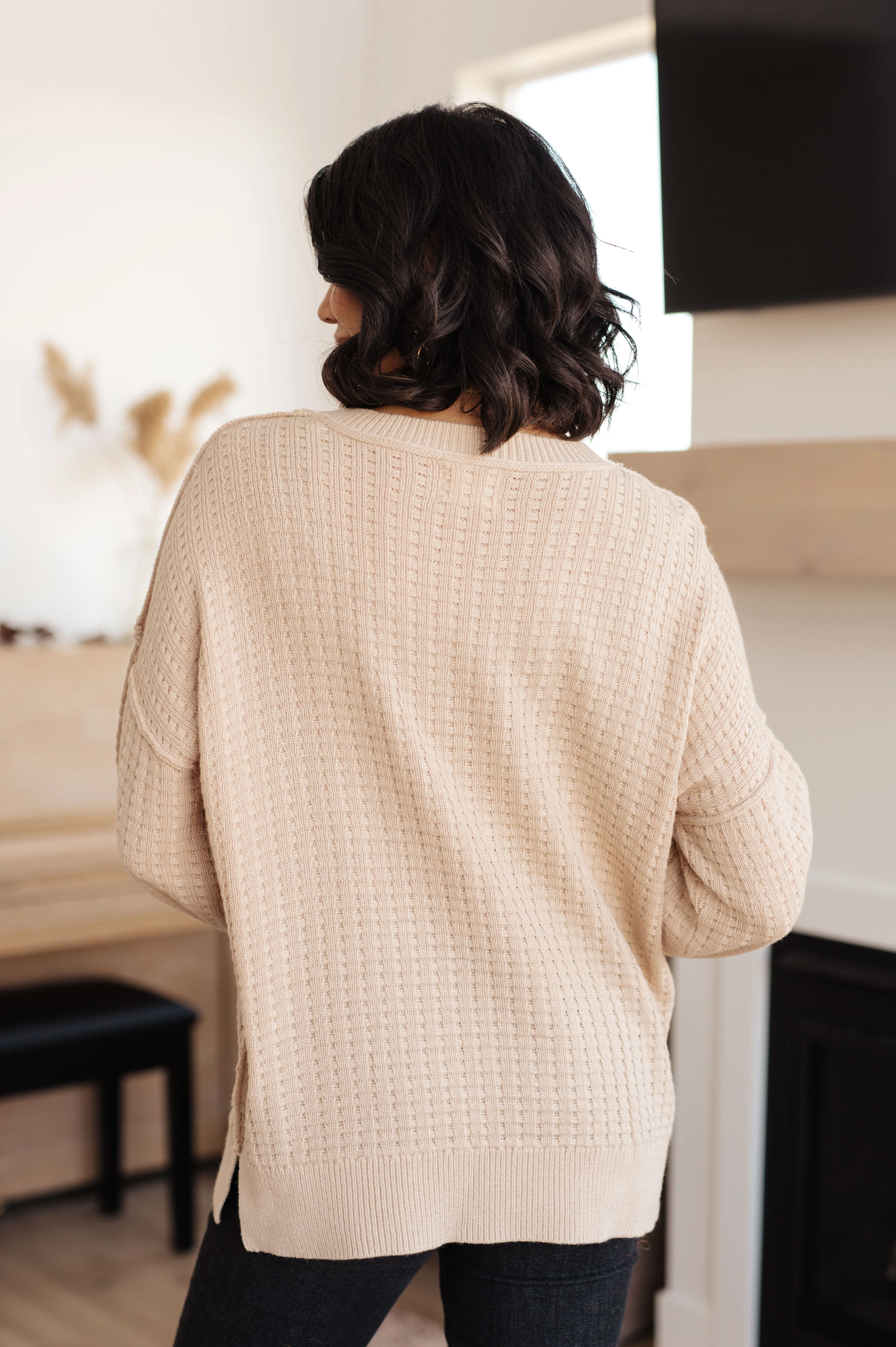 Terrifically Textured Sweater in Mocha - 11/21/2023 - Image 8