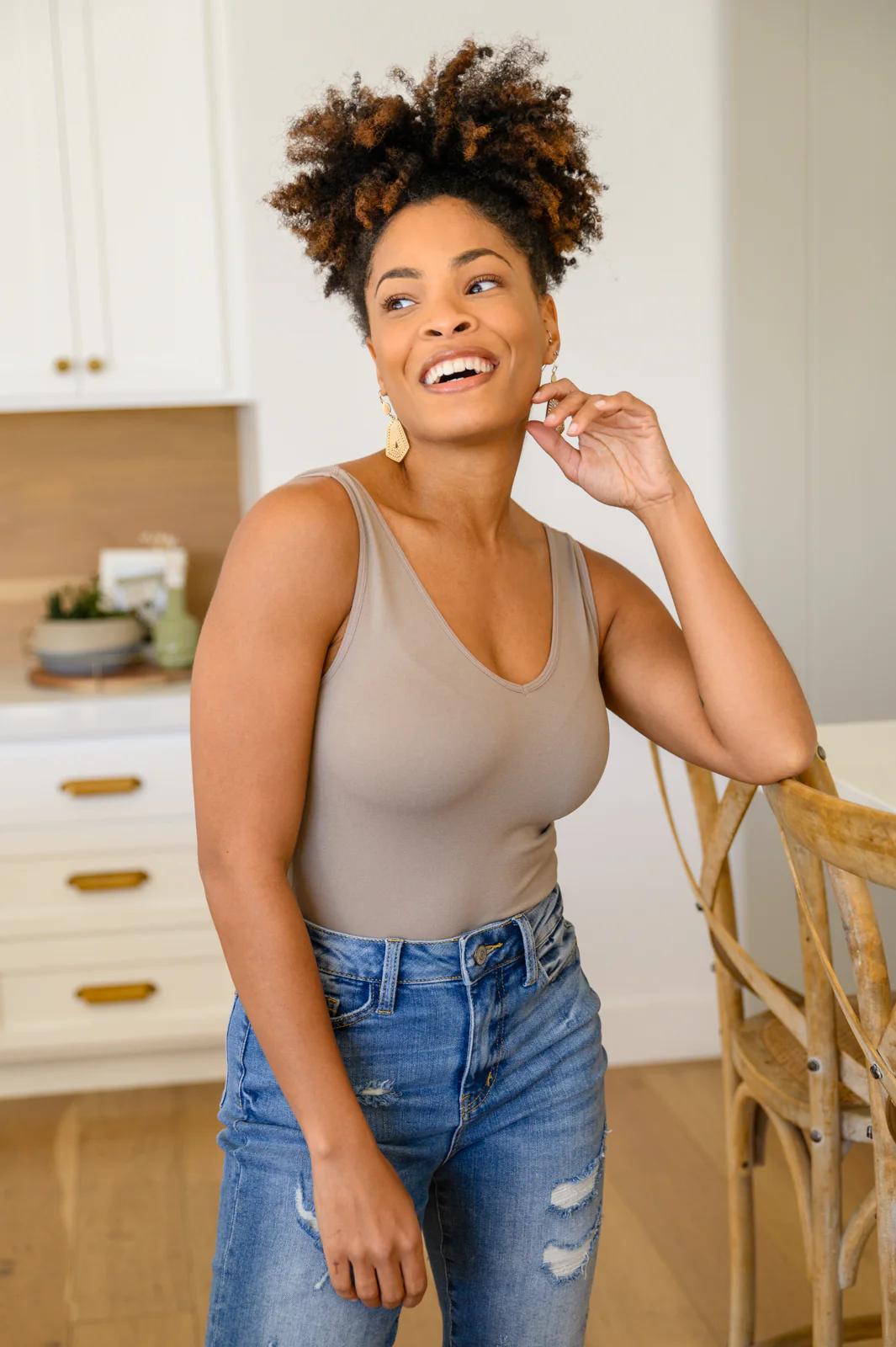 The Basics Bodysuit In Light Mocha - 10/11/2022 - Image 16