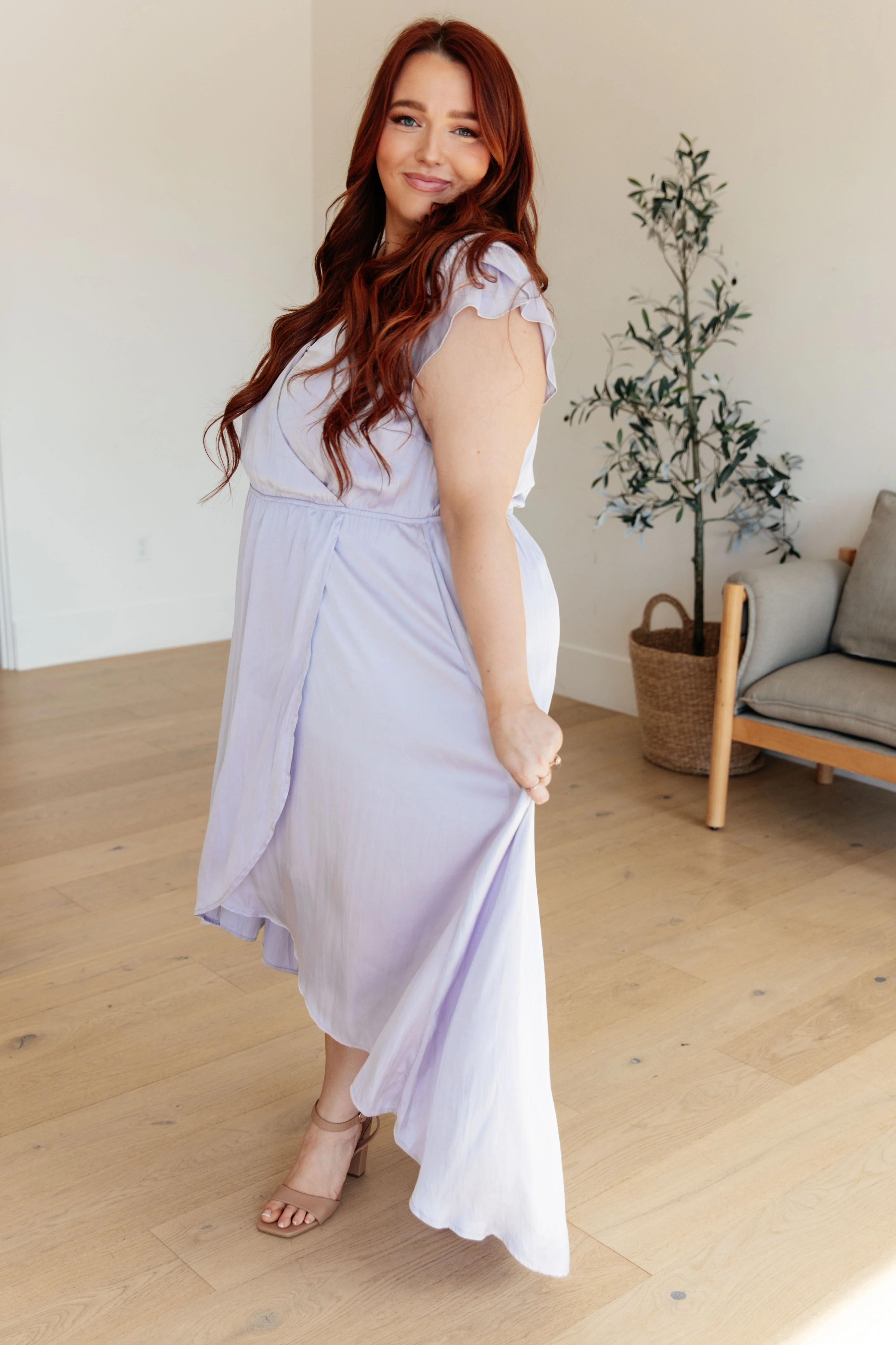 The Honeymoon Phase Flutter Sleeve Dress - 3/21/2024 - Image 5