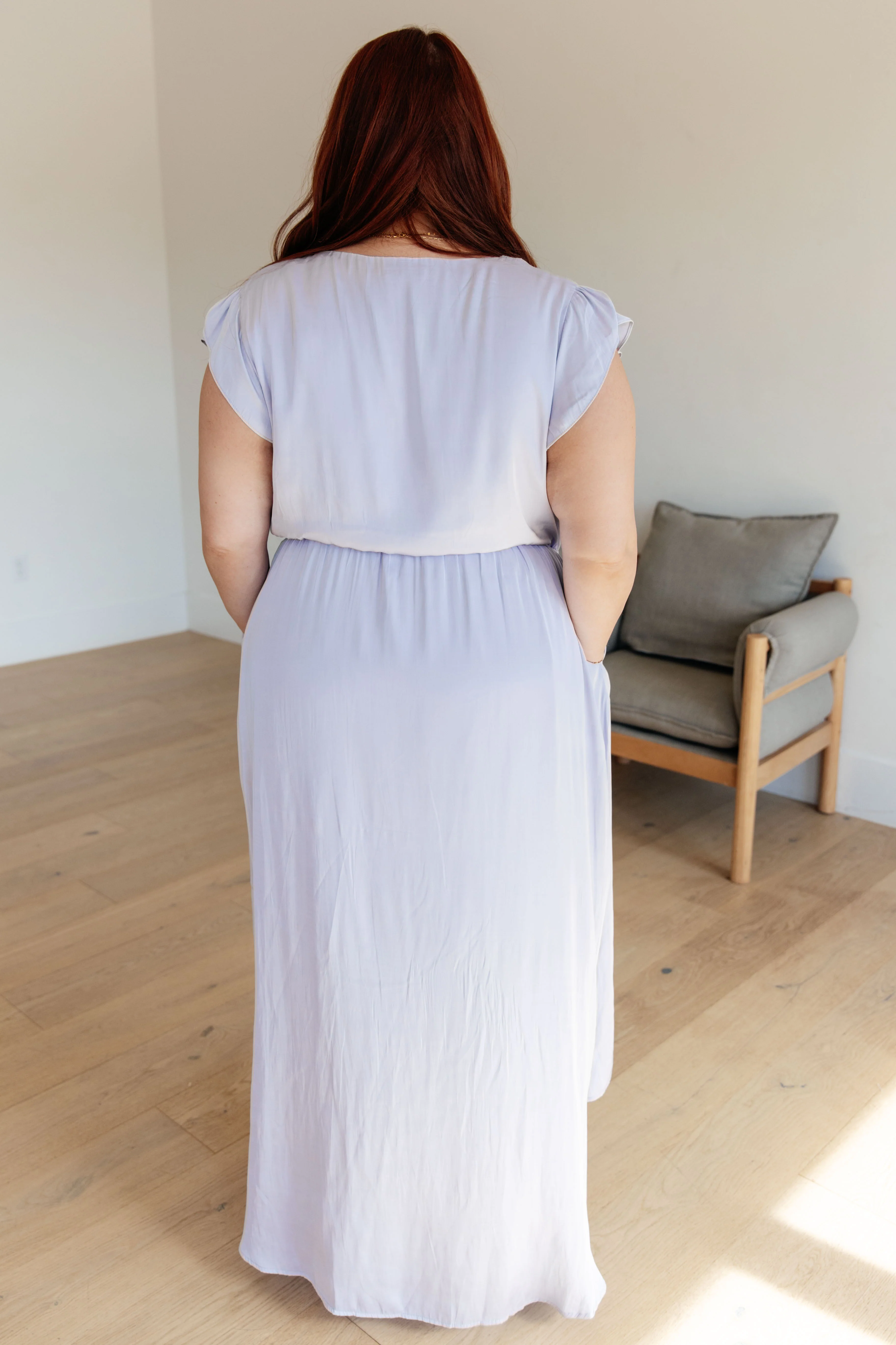 The Honeymoon Phase Flutter Sleeve Dress - 3/21/2024 - Image 7