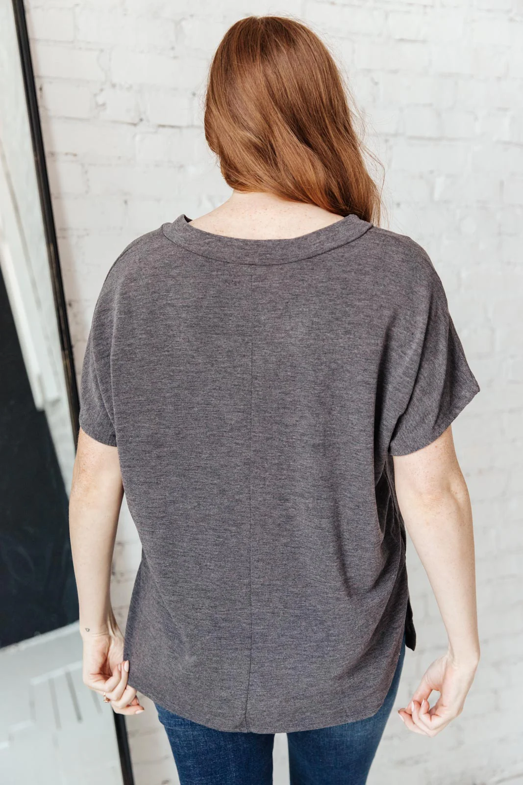 The Weekender Top in Charcoal - 10/5/2021 - Image 7