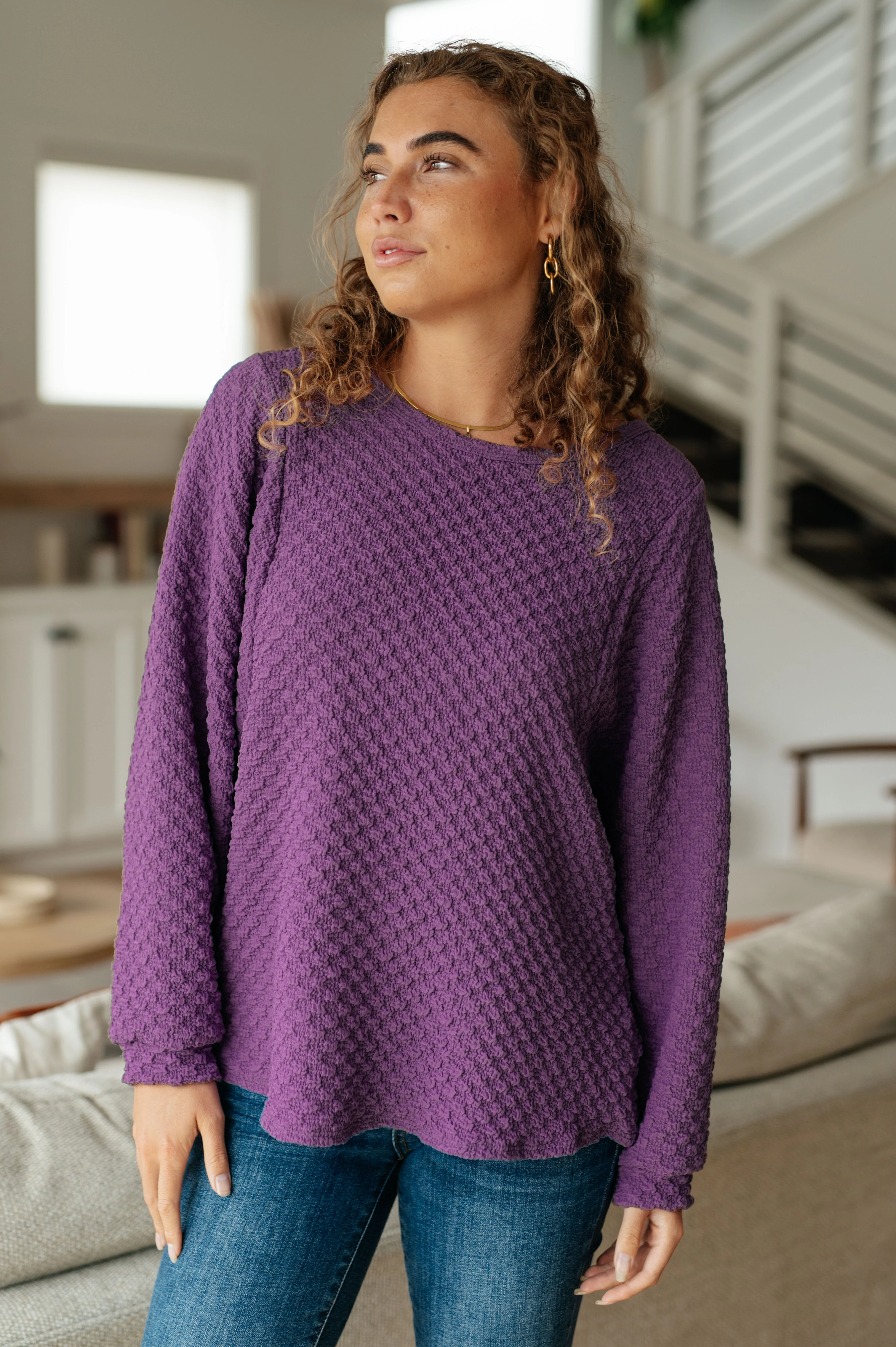 Thought It Over Textured Pullover - 11/14/2023 - Image 6