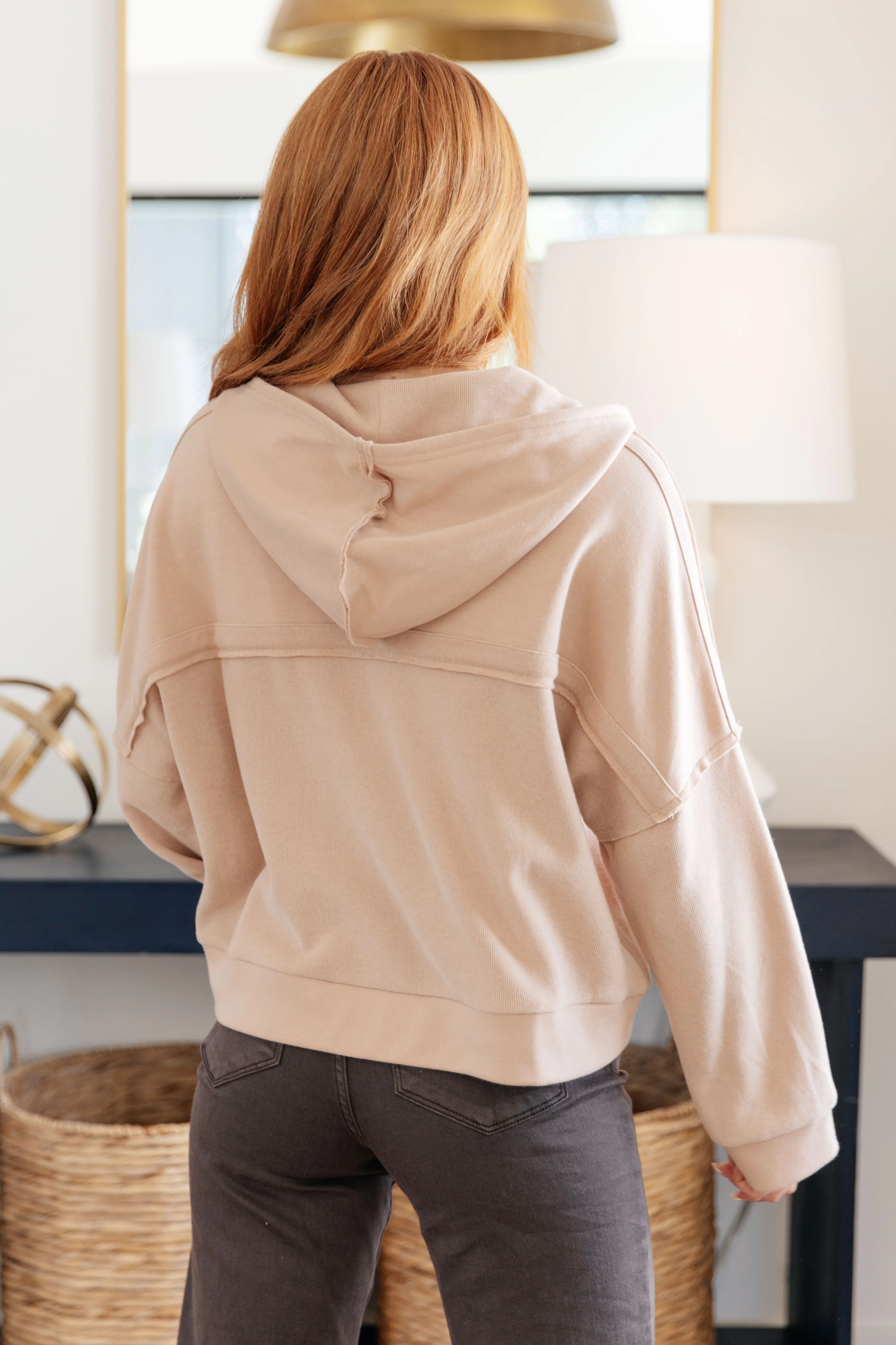 Throwback Heartthrob Hoodie in Beige - 9/13/2024 - Image 8
