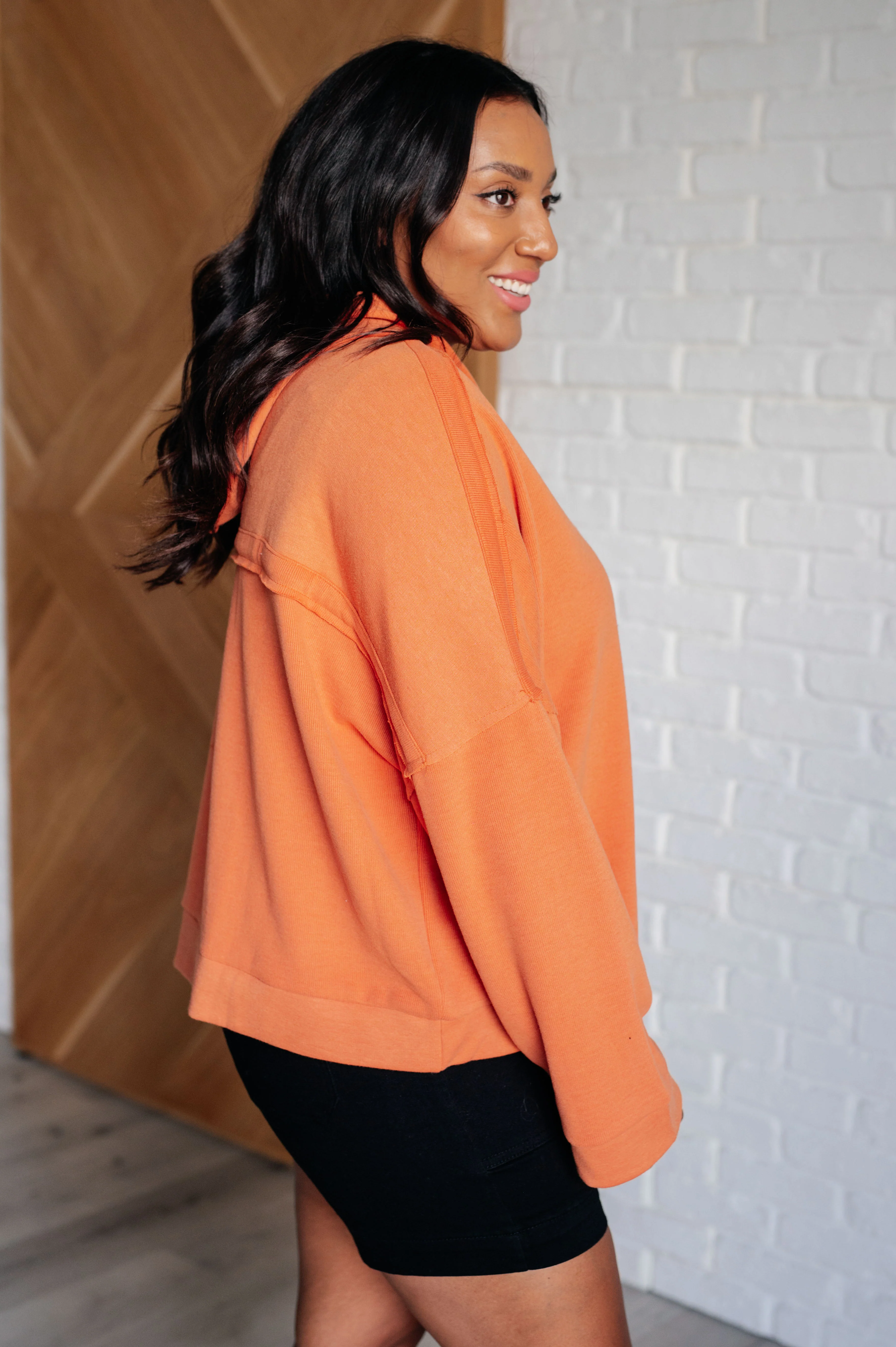 Throwback Heartthrob Hoodie in Orange - 9/25/2025 - Image 6