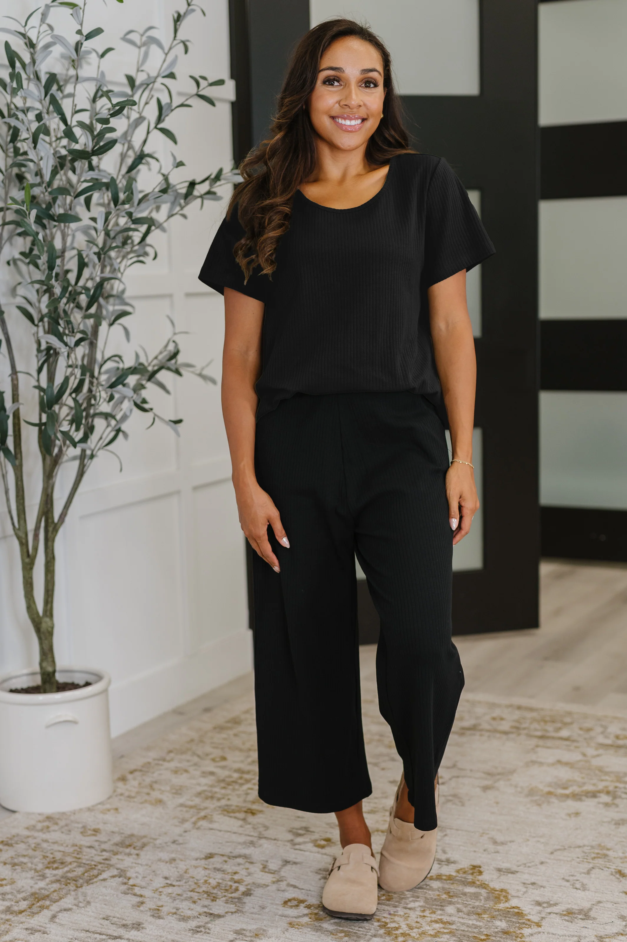 Thyme Boxy Tee in Black - 9/12/2025 - Image 3