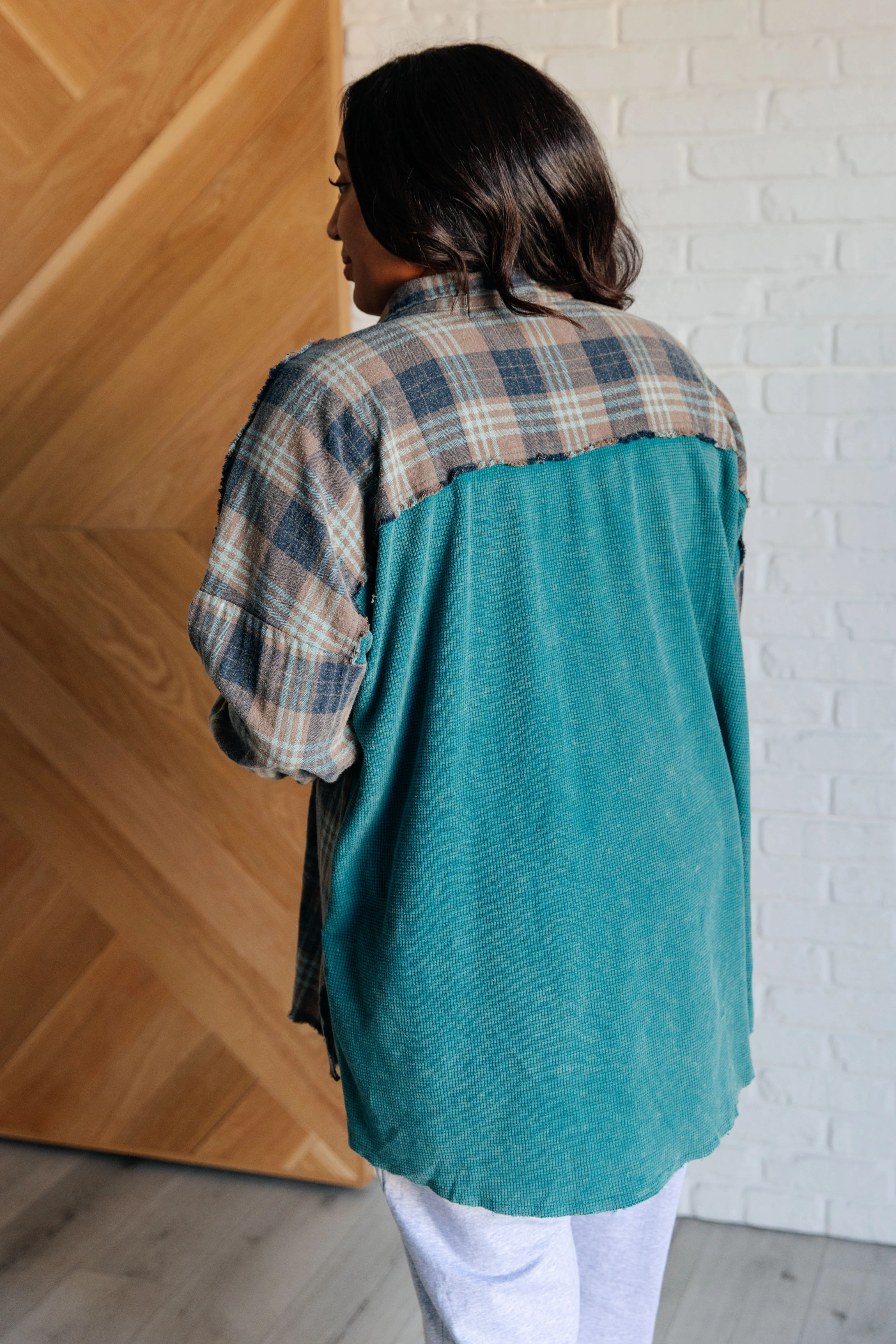 Tied for Time Thermal Plaid Button Up - 12/8/2025 - Image 7