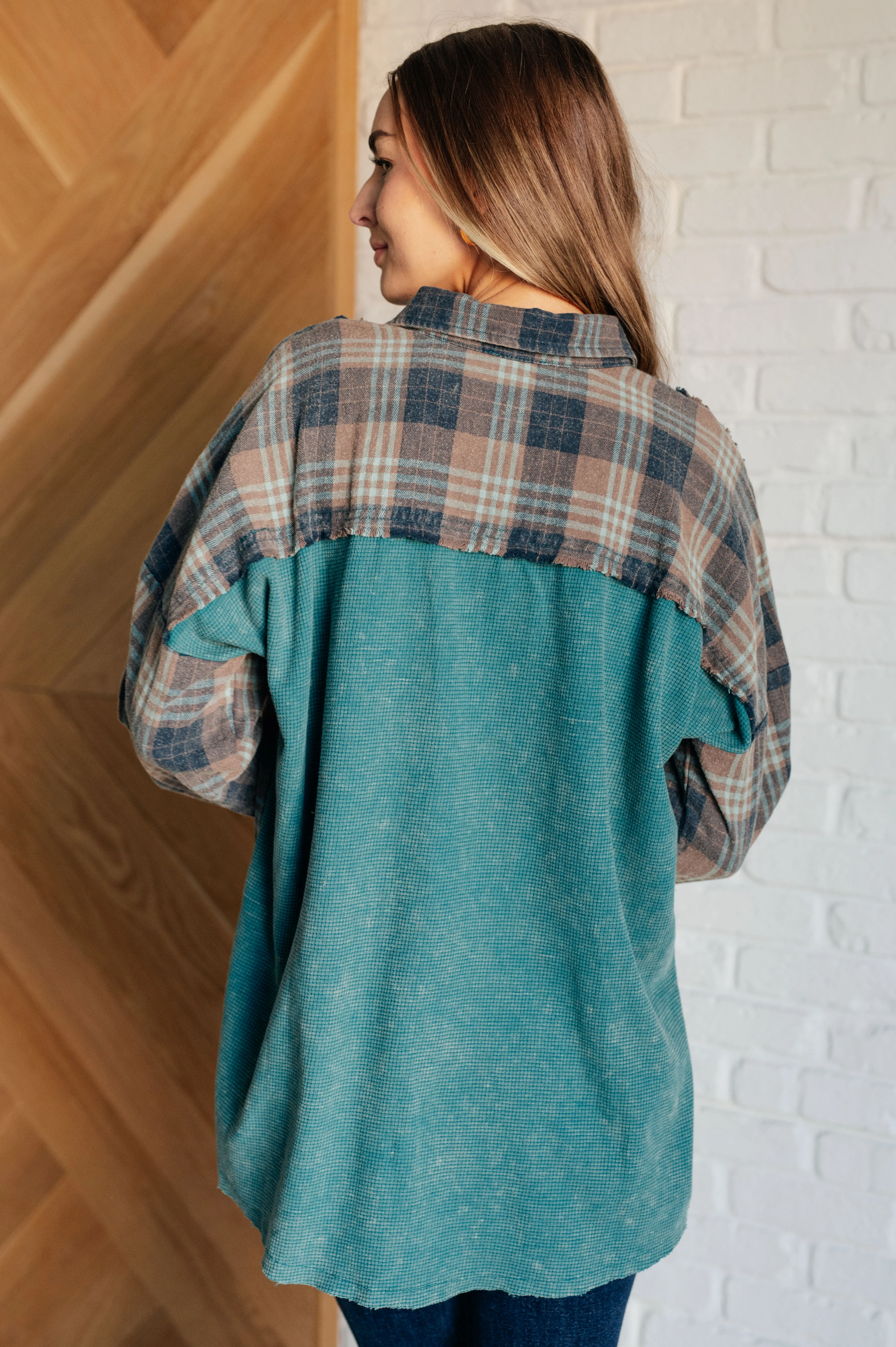 Tied for Time Thermal Plaid Button Up - 12/8/2025 - Image 8