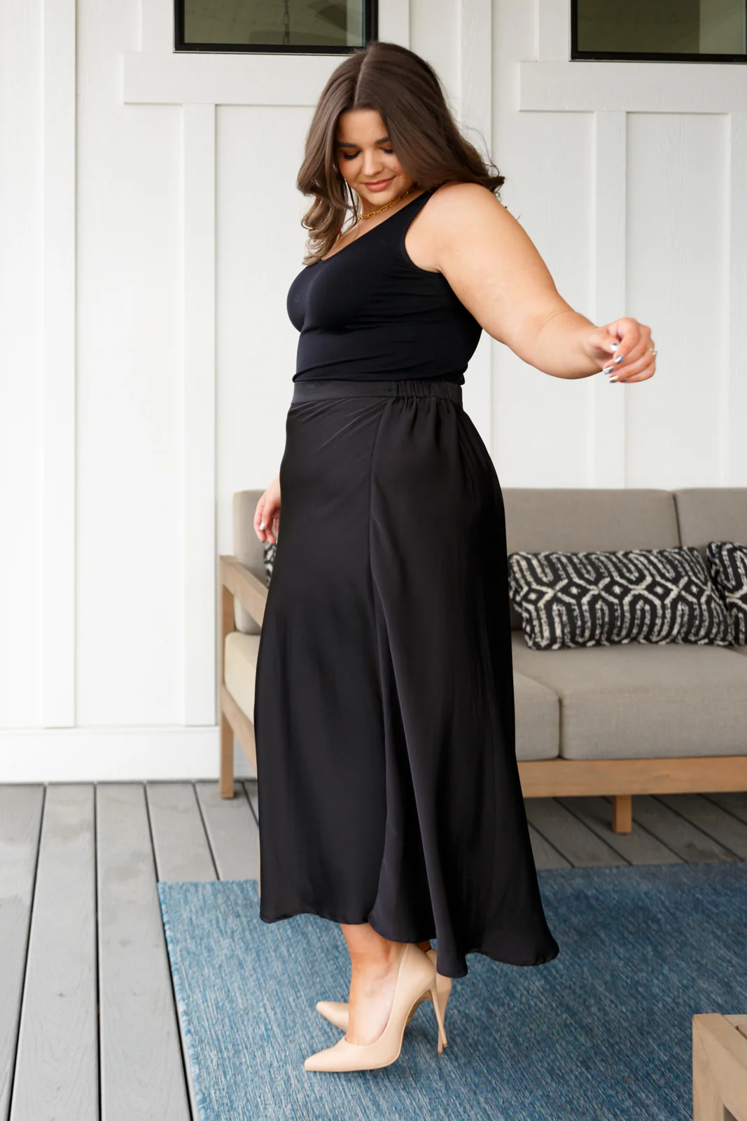 Timeless Tale Maxi Skirt in Black - 12/4/2023 - Image 9