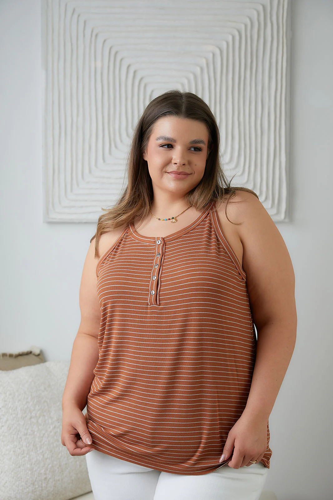 Tip Me Off Striped Tank - 5/19/2023 - Image 2