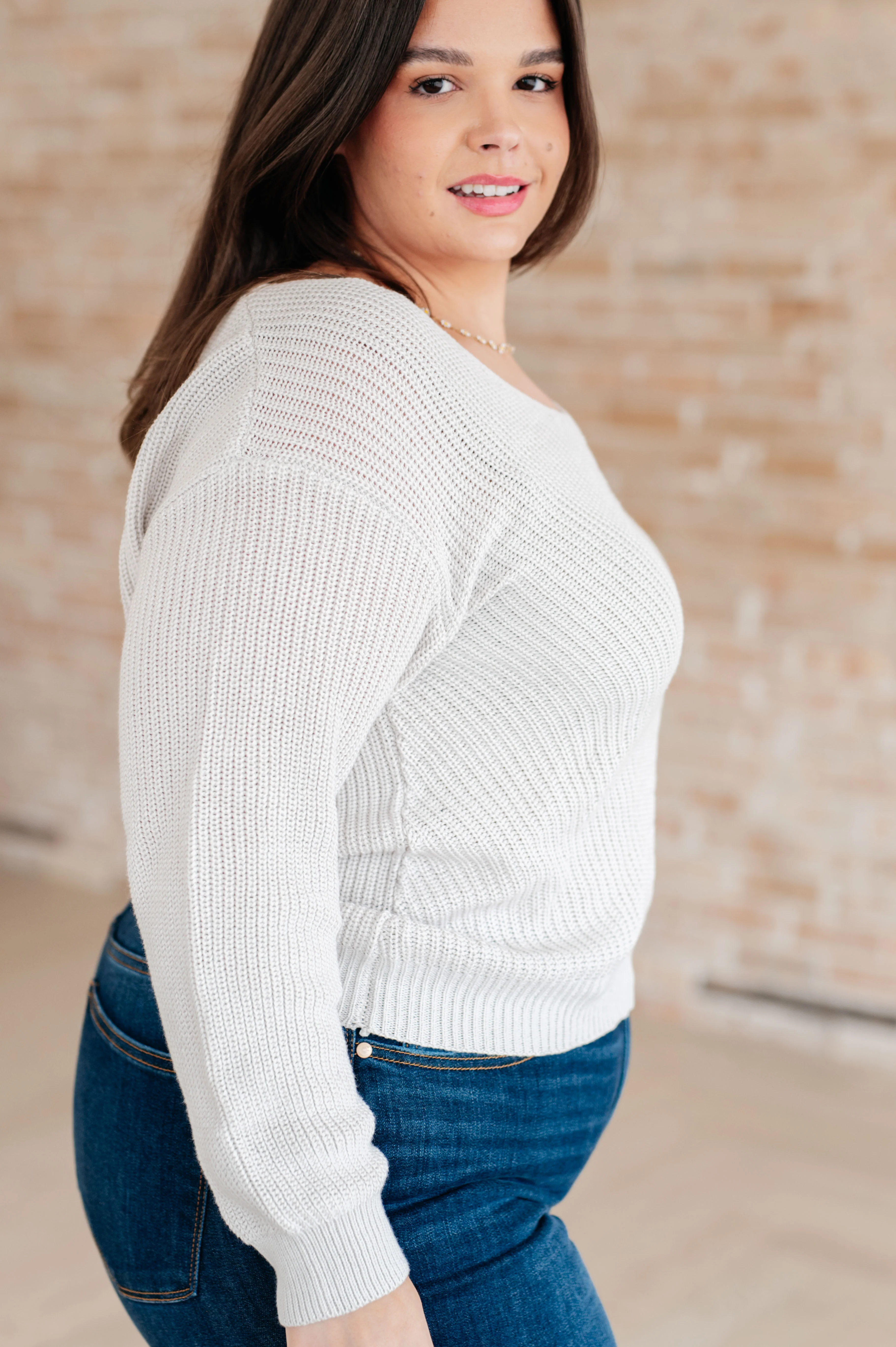 Told You So Ribbed Knit V Neck Sweater - 12/18/2025 - Image 6