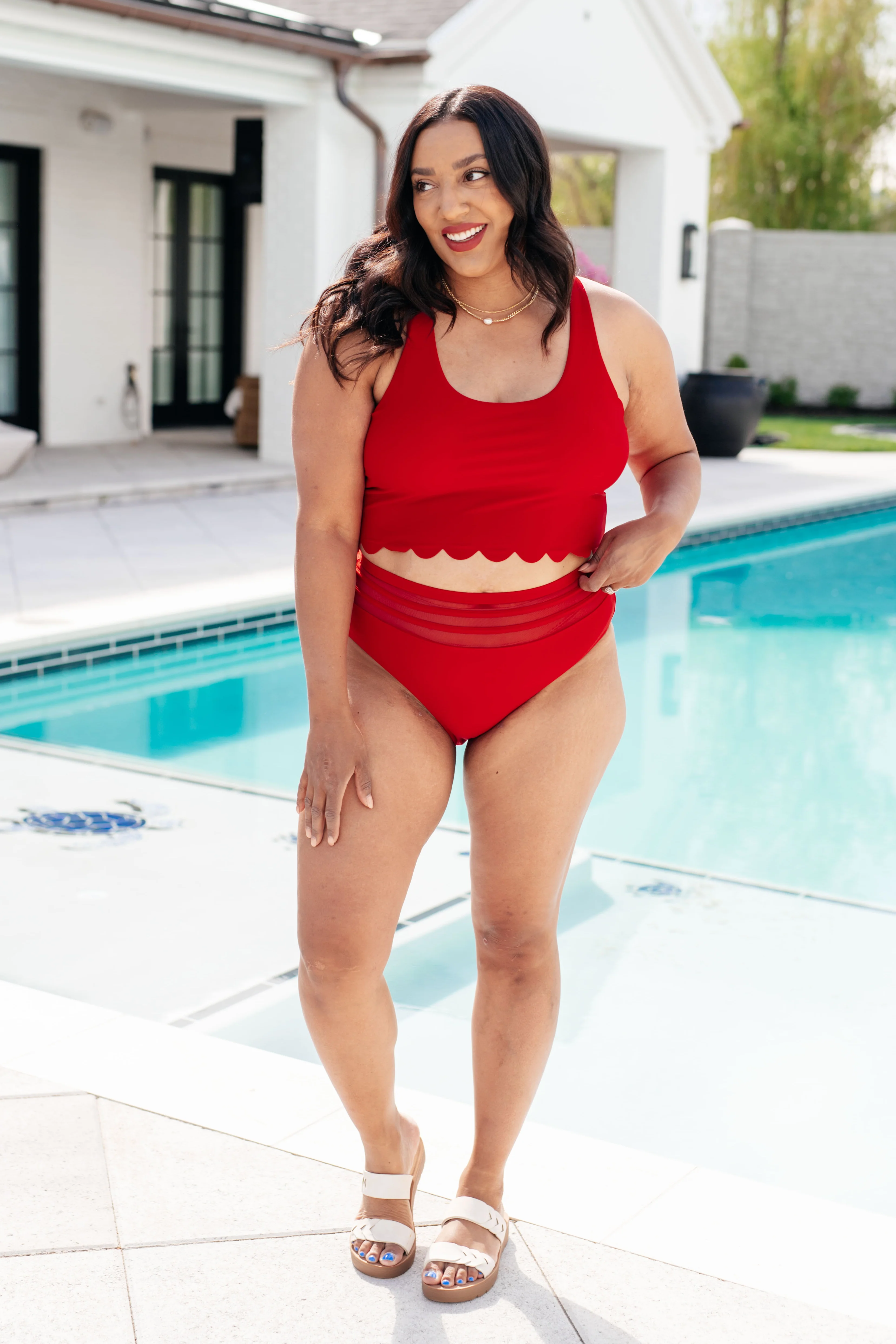 Tonga Scalloped Swim Top - 3/10/2025 - Image 4