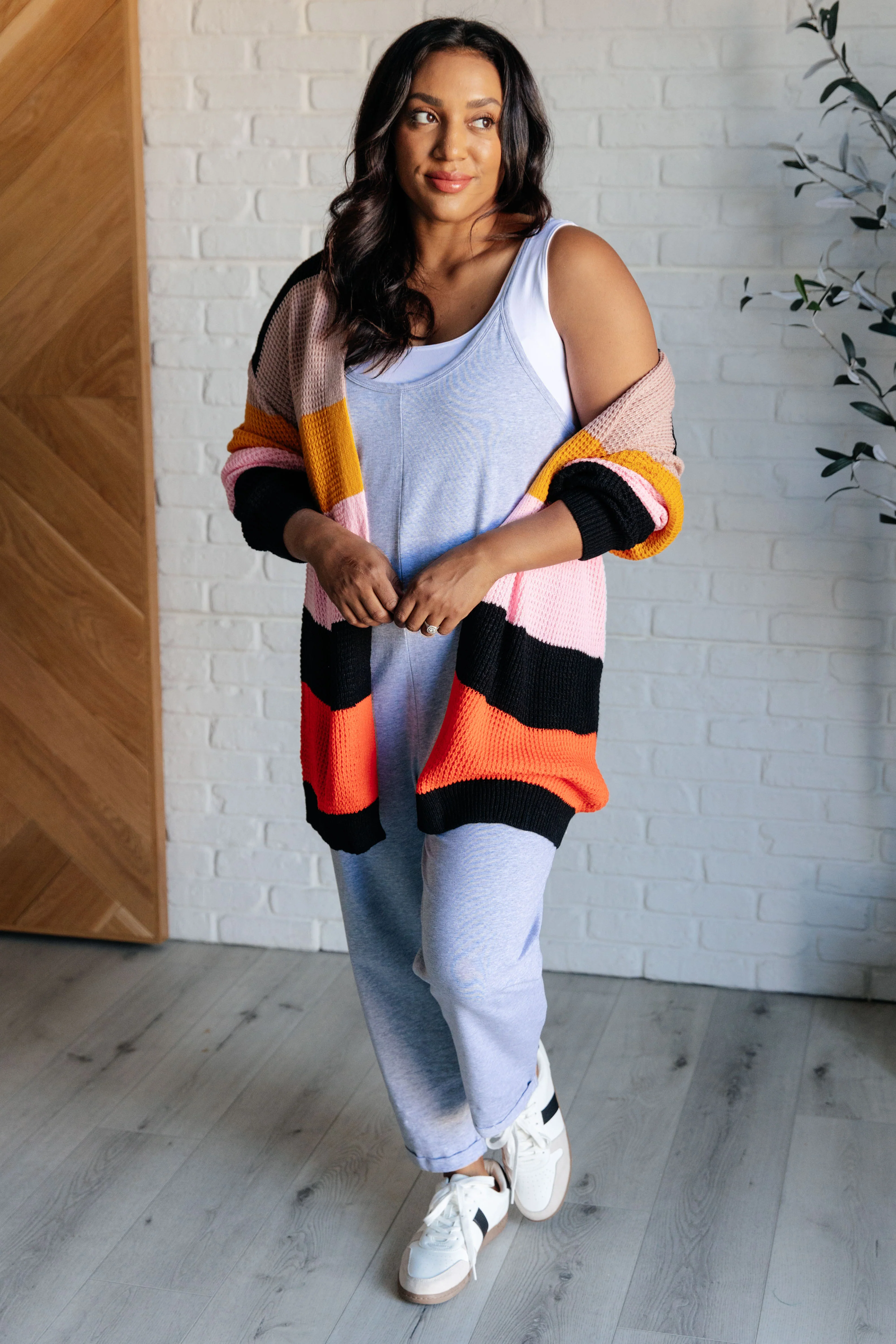 Totally Me Spaghetti Strap Jumpsuit in Heather Grey - 11/13/2024 - Image 4