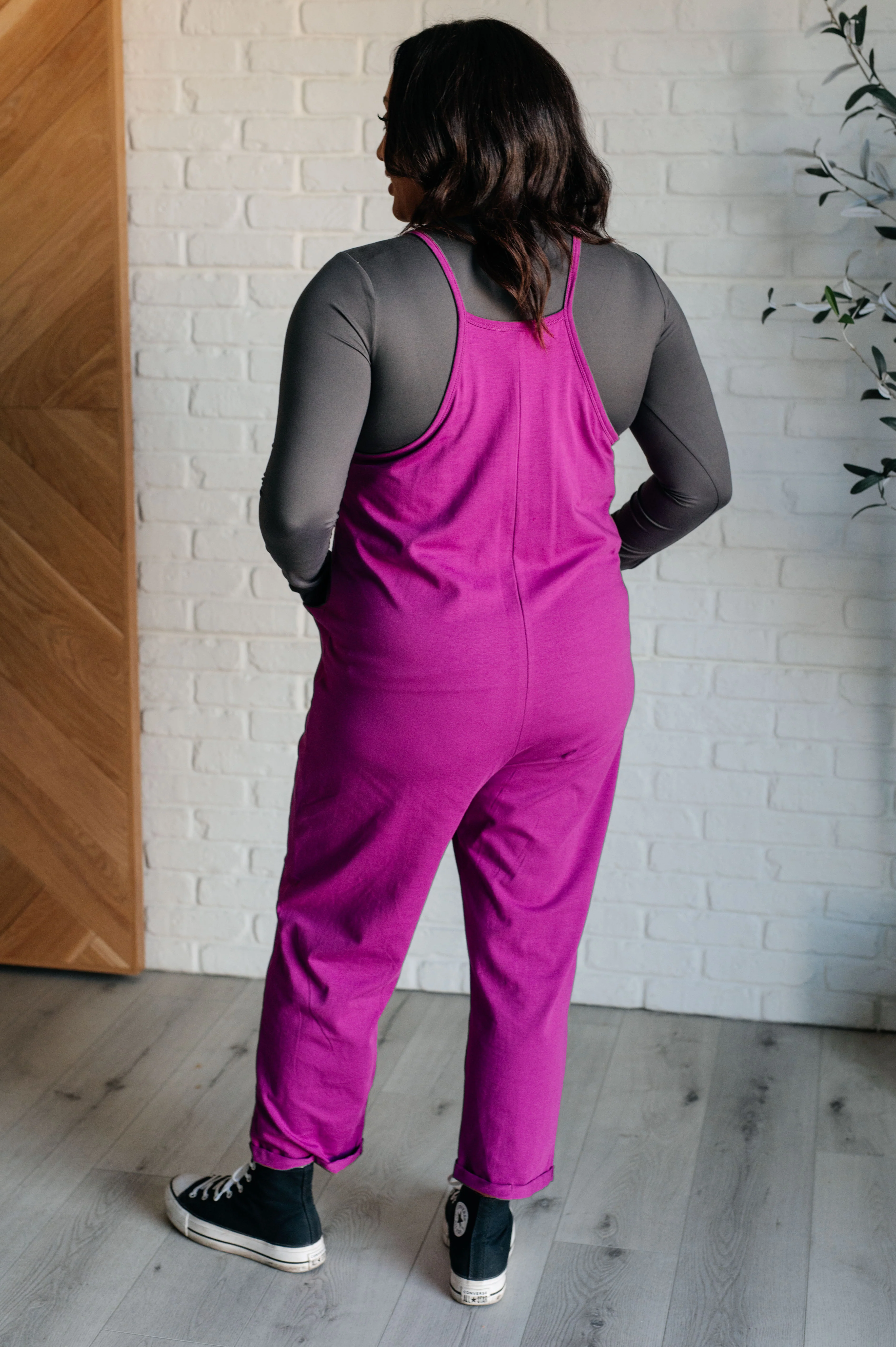 Totally Me Spaghetti Strap Jumpsuit in Light Plum - 11/13/2024 - Image 6