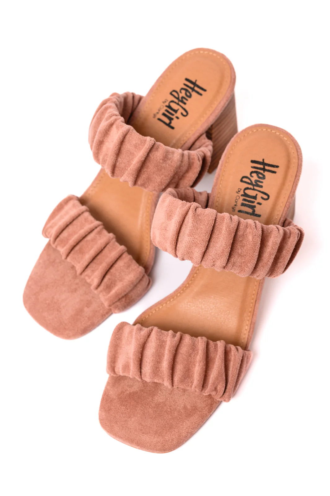 Tropic Like it's Hot Heels in Blush Suede - 6/19/2024 Corkys - Image 6