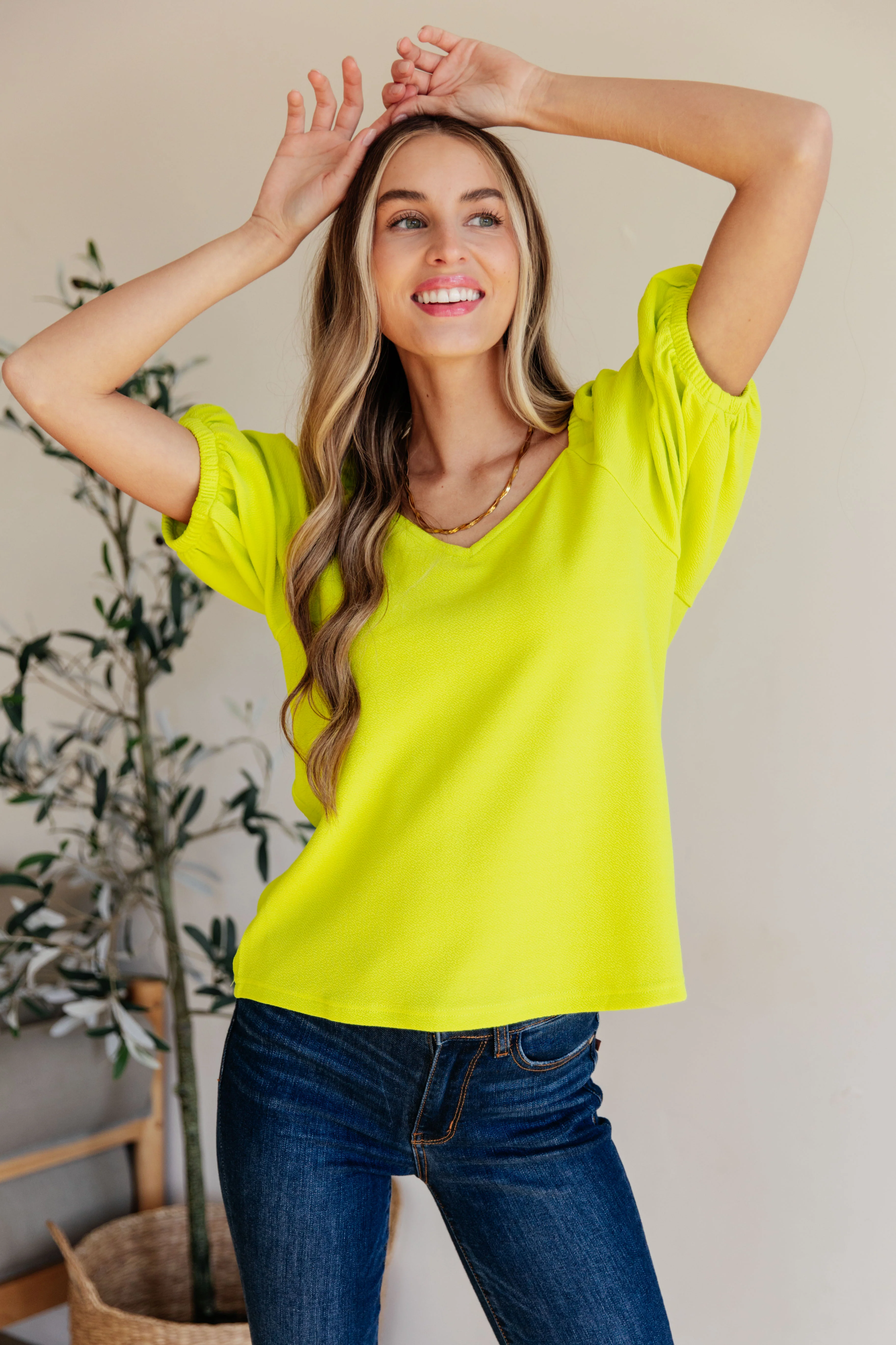 Try Me Balloon Sleeve Blouse - 3/21/2024 - Image 2