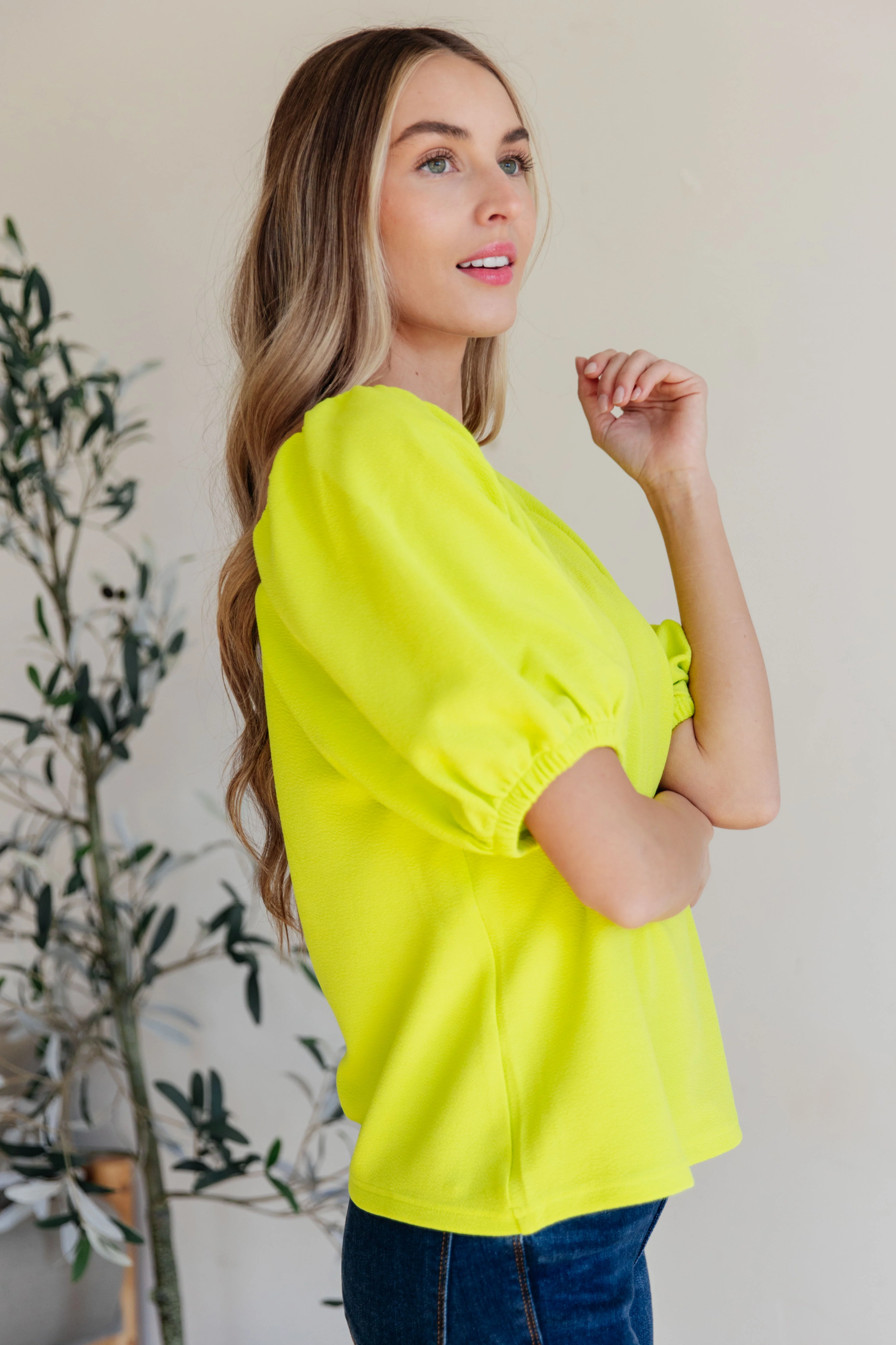 Try Me Balloon Sleeve Blouse - 3/21/2024 - Image 6