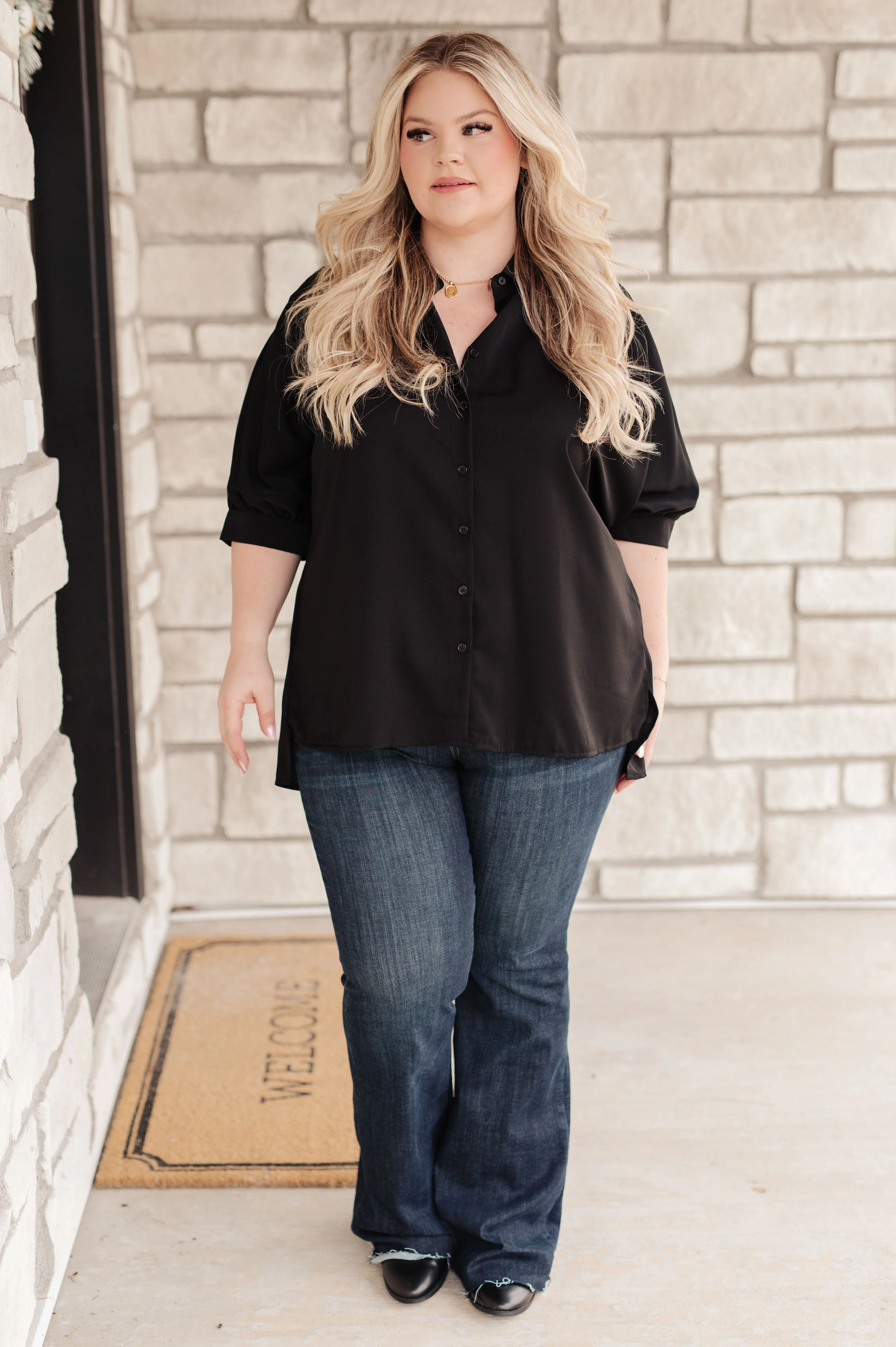 Turned Out Perfect Oversized Button Down Shirt - 12/21/2023 - Image 3