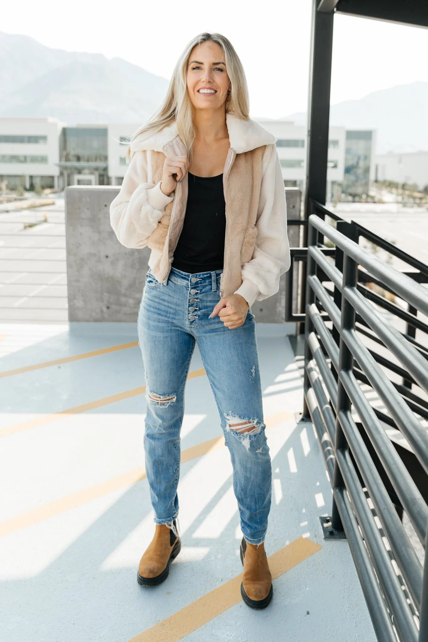 Two Toned Teddy Bear Jacket - 9/21/2021 - Image 3