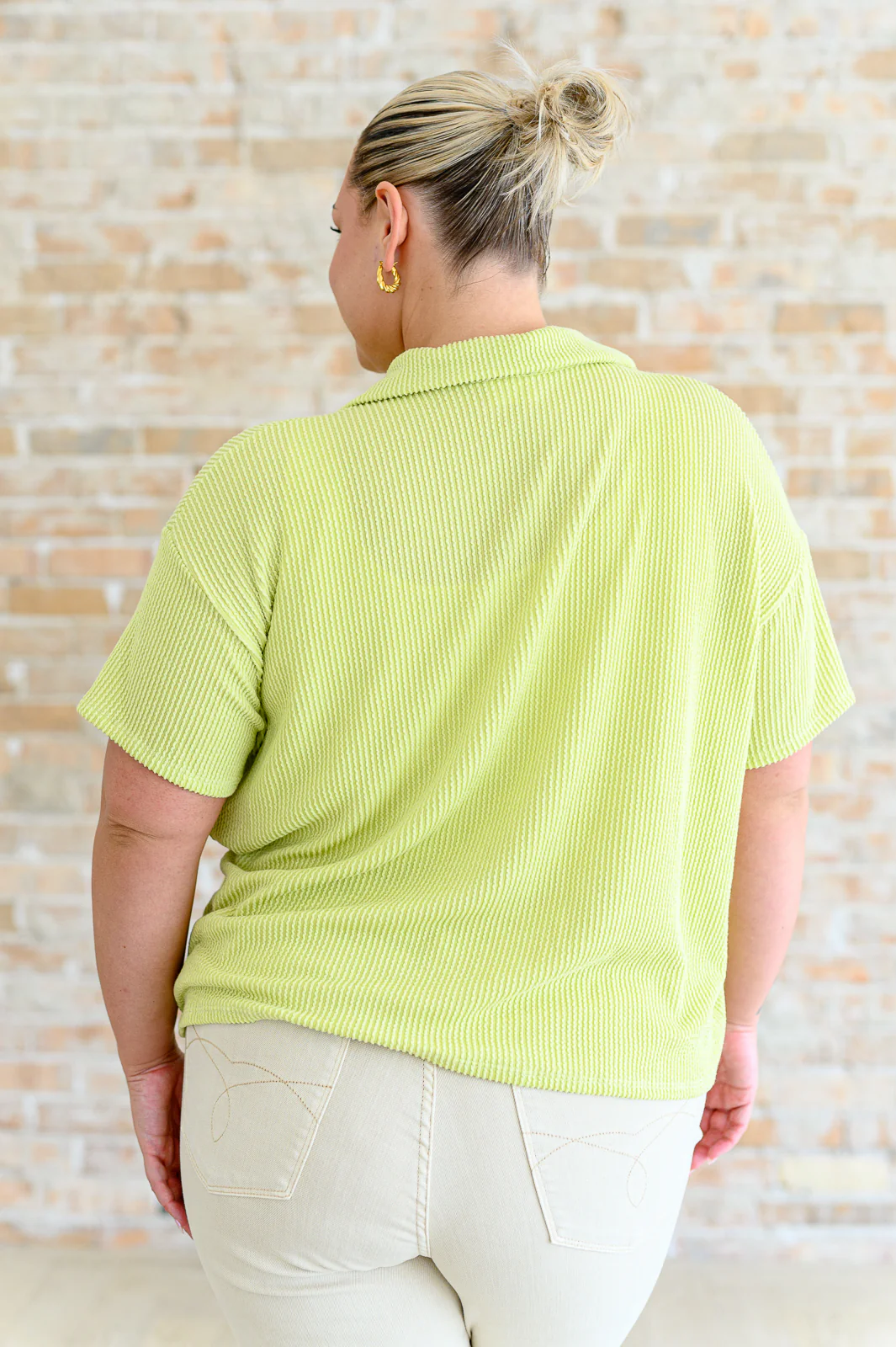 Two's Company Ribbed Button Down - 3/12/2026 - Image 12