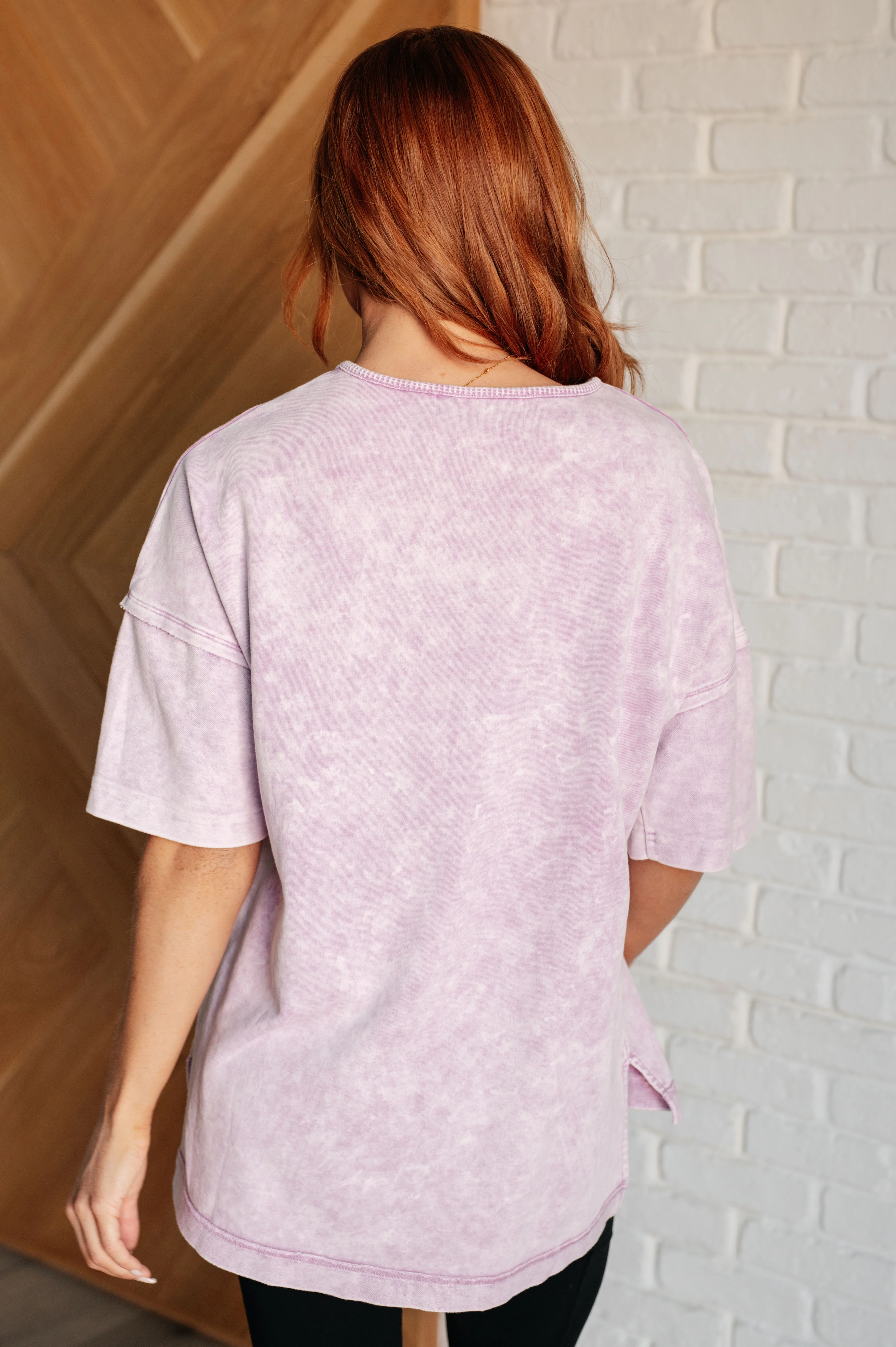 Unbothered Mineral Wash Top in Orchid Petal - 6/15/2026 - Image 9