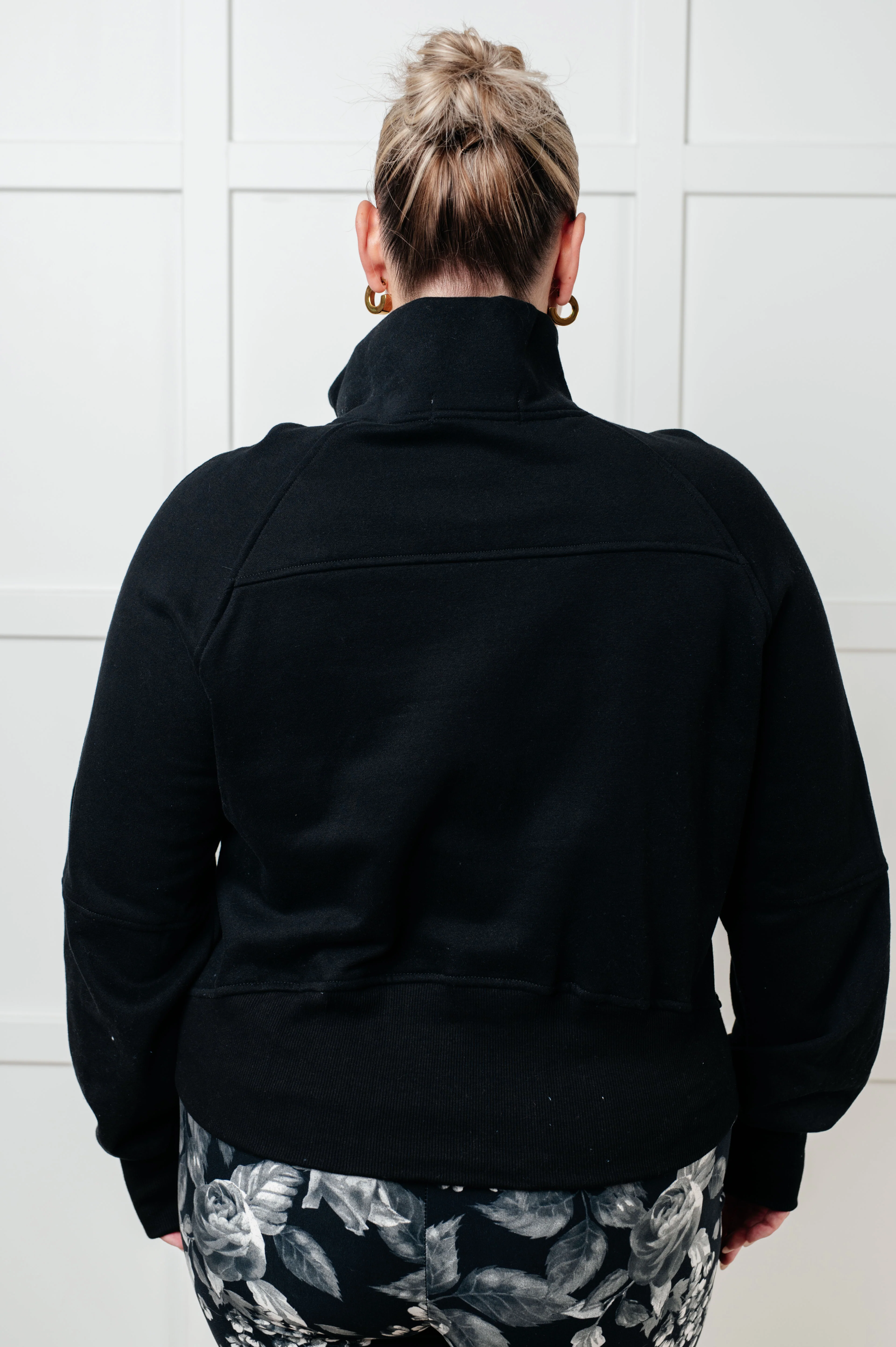 Under Her Spell Half Zip Pullover in Black - 9/30/2025 NEW - Image 8