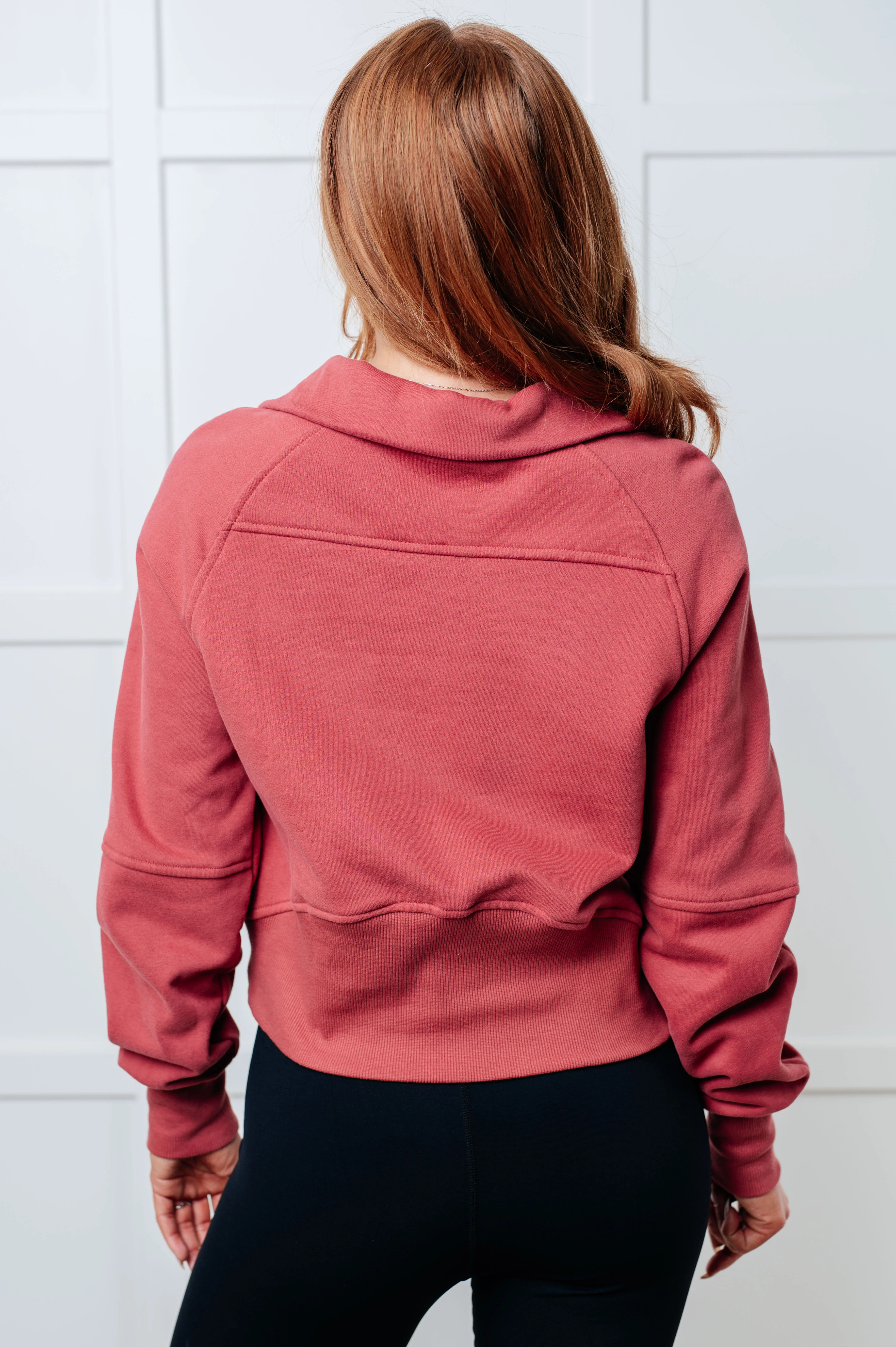 Under Her Spell Half Zip Pullover in Mauve - 9/30/2025 NEW - Image 5