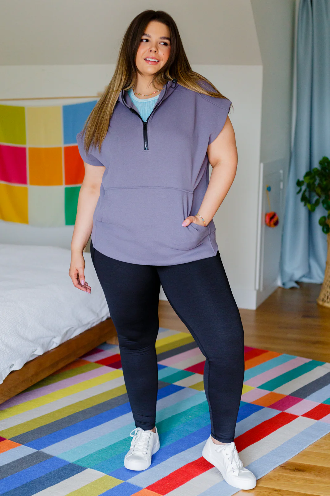 Up And Ready Cap Sleeve Workout Hoodie - 2/9/2023 - Image 15