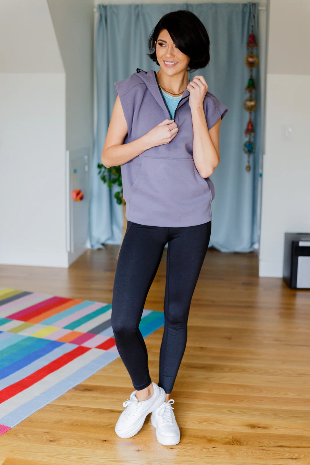 Up And Ready Cap Sleeve Workout Hoodie - 2/9/2023 - Image 8