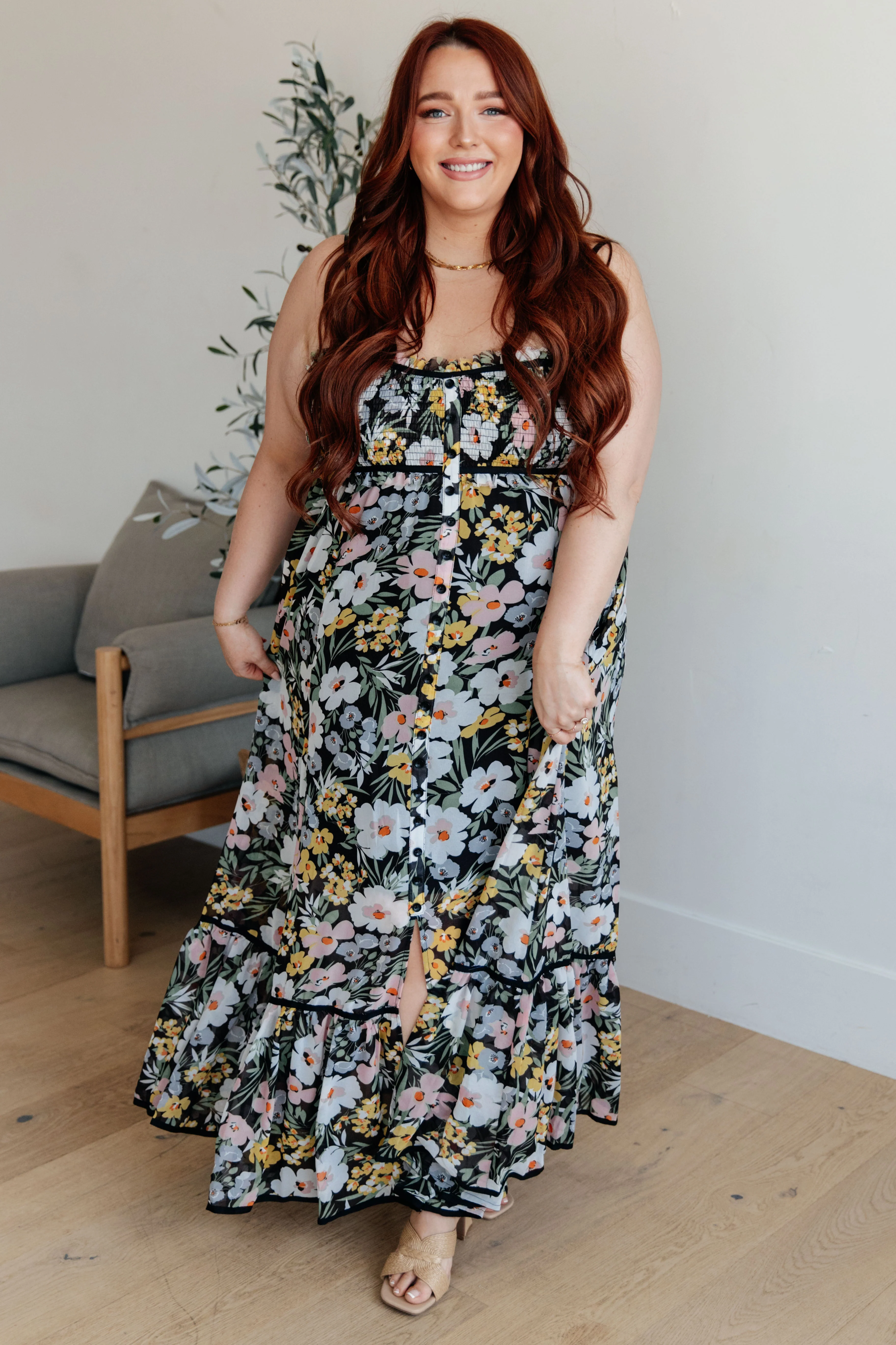 Up From the Ashes Floral Maxi Dress - 3/18/2024 - Image 3