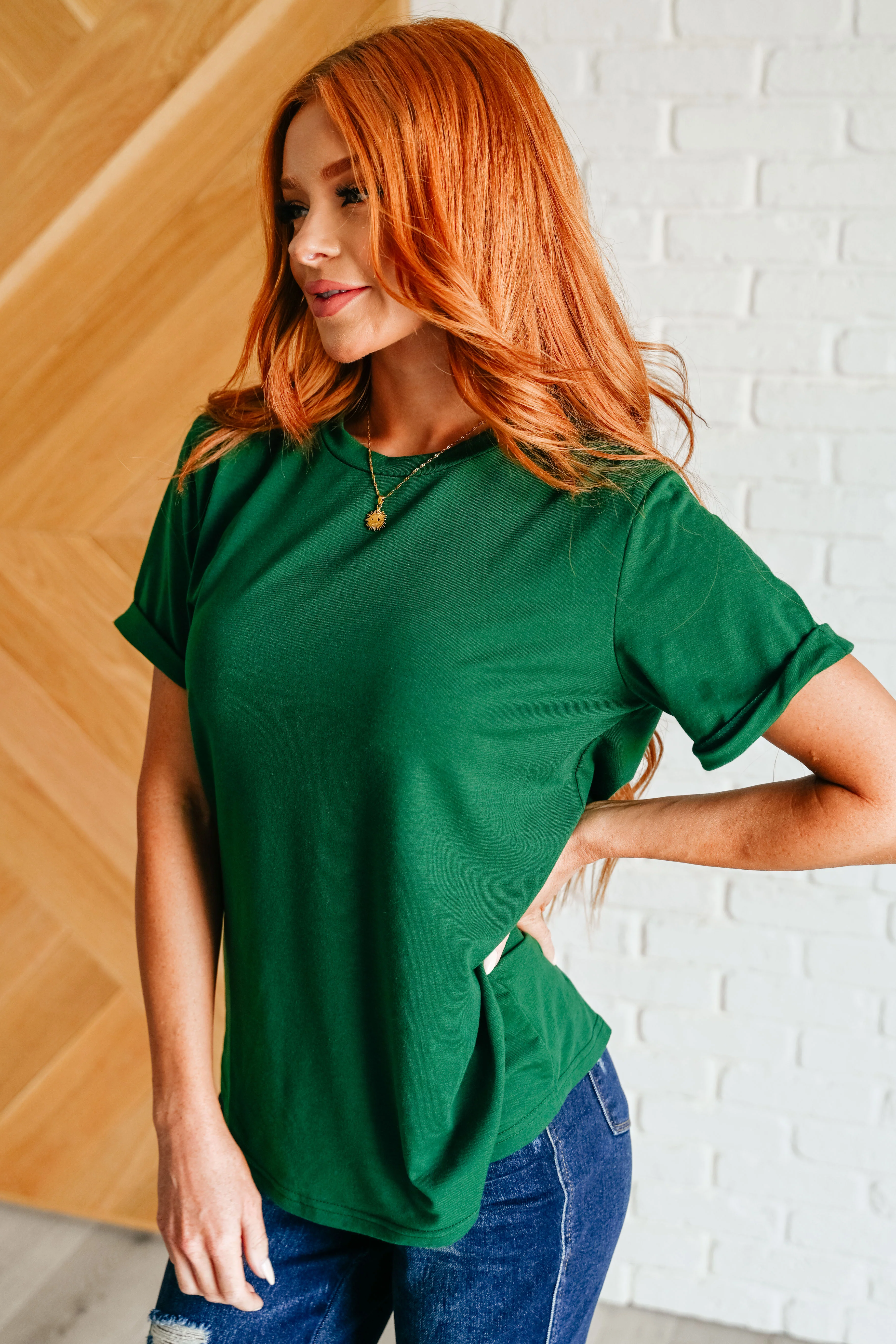 Uptown Crew T-Shirt in Green - 5/15/2025 - Image 7