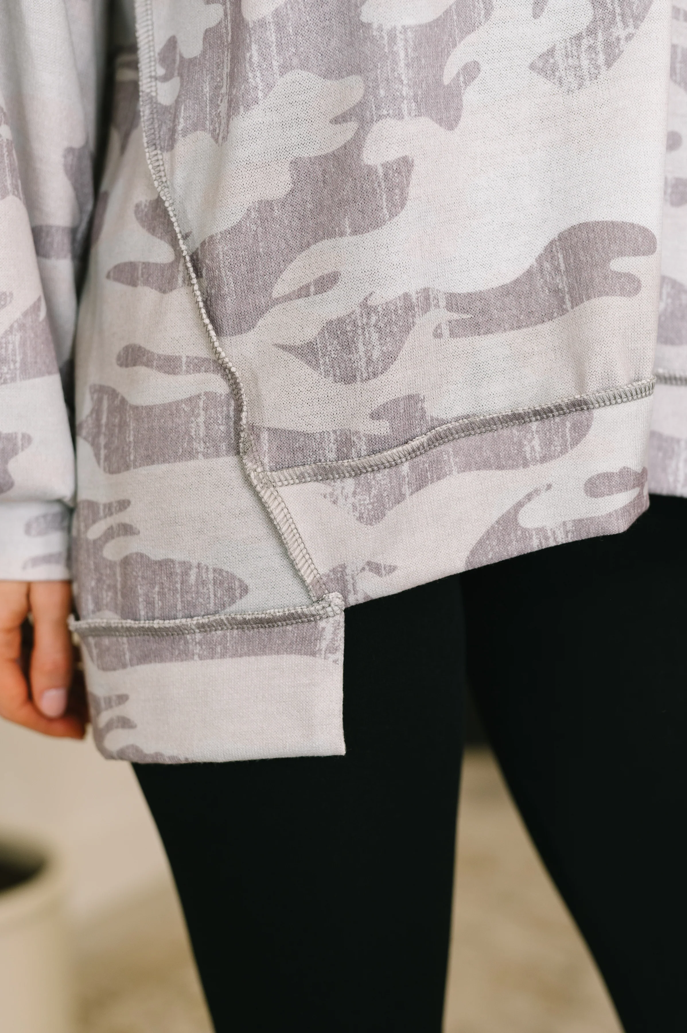 Urban Camo Drop Shoulder Top - 12/1/2025 - Image 5