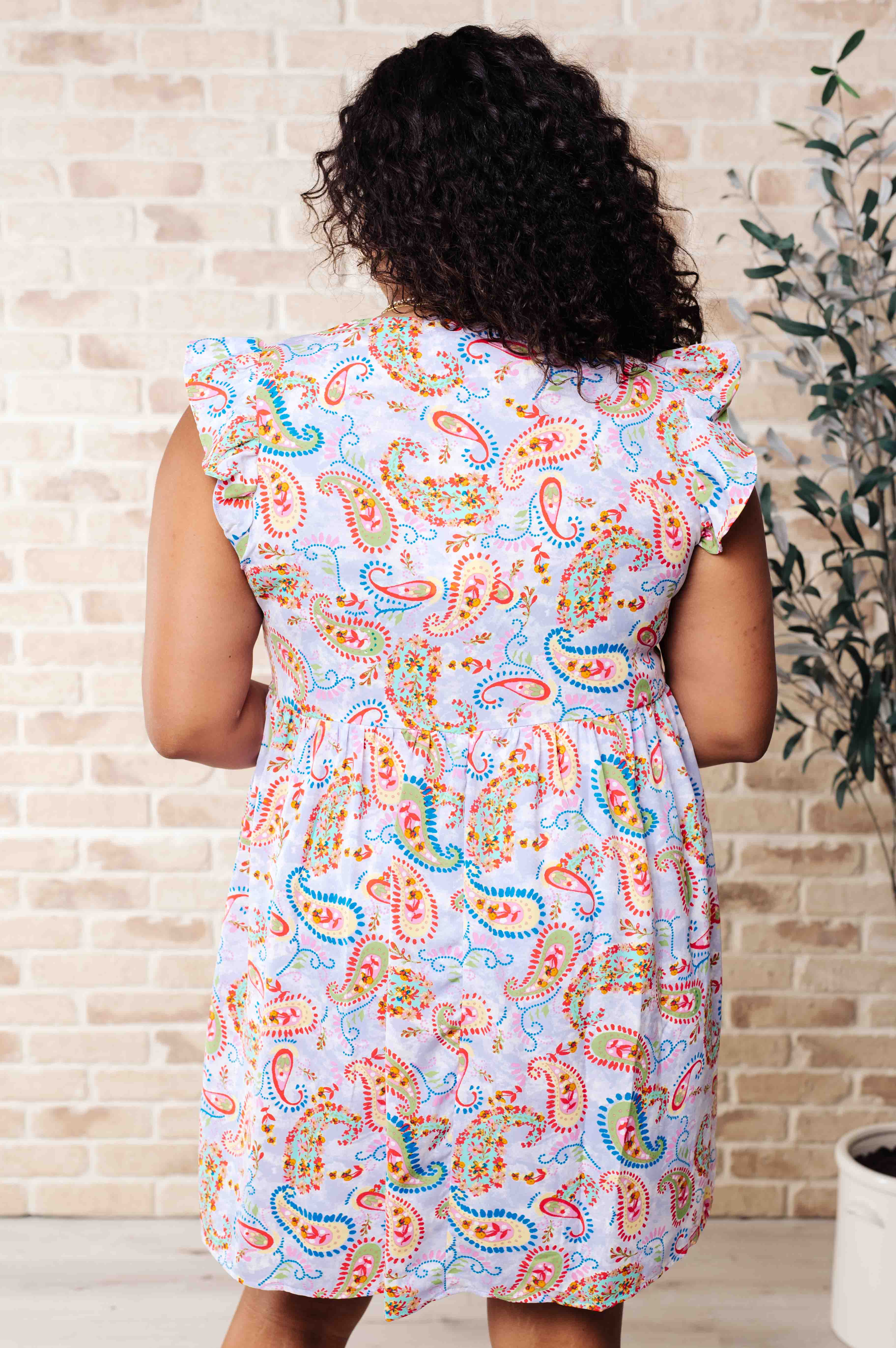 Urban Oasis Flutter Sleeve Dress - 6/27/2024 - Image 7
