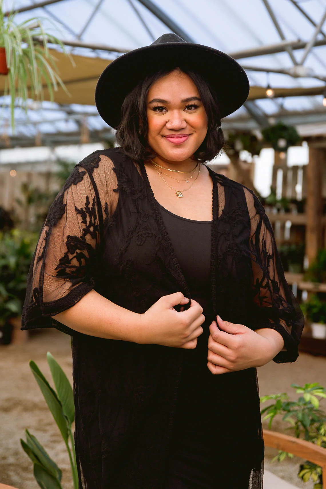 Vacay Babe Cardigan In Black - 3/3/2022 - Image 7
