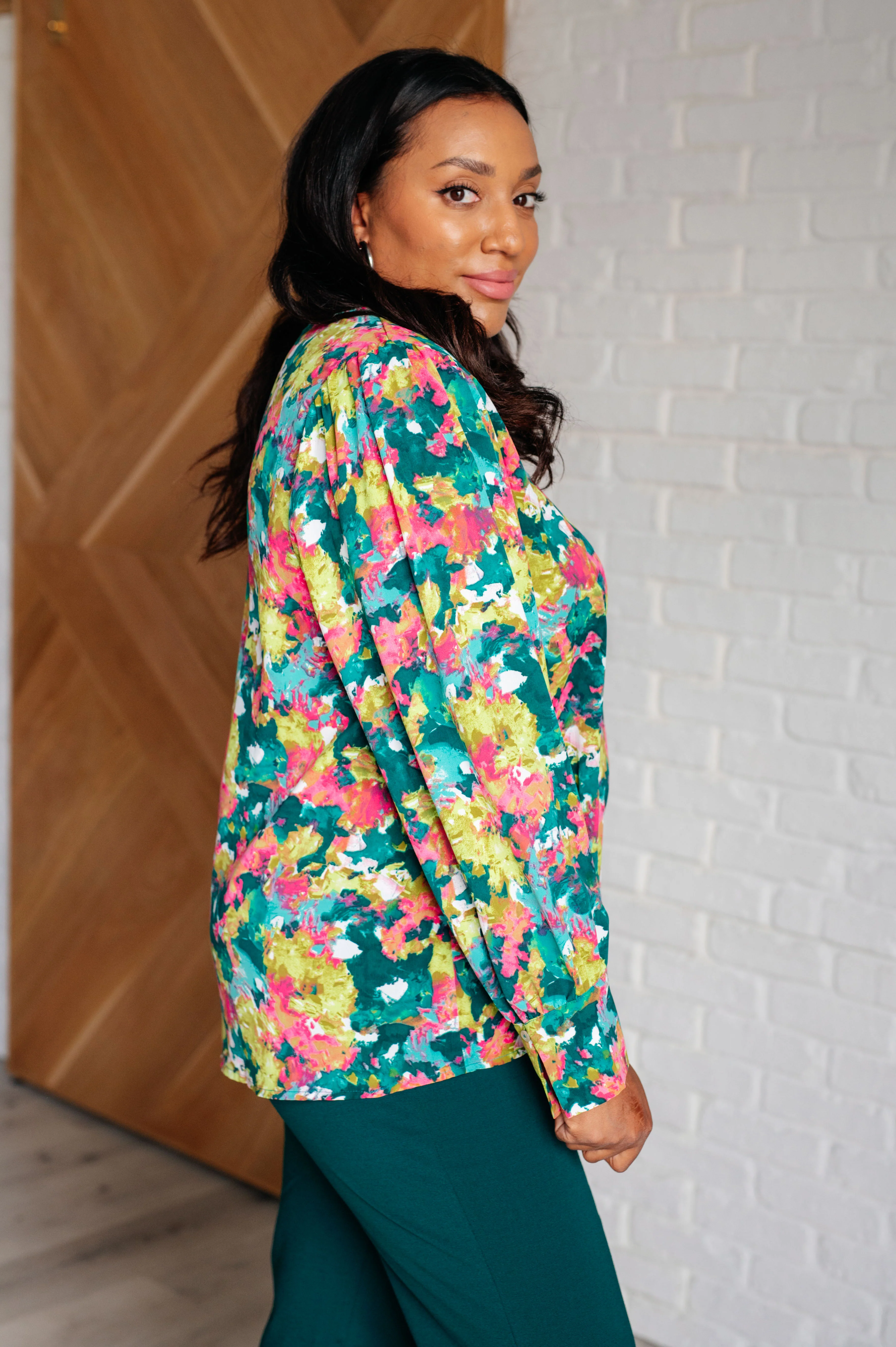 Vantage Point V-Neck Blouse - 10/9/2025 - Image 5