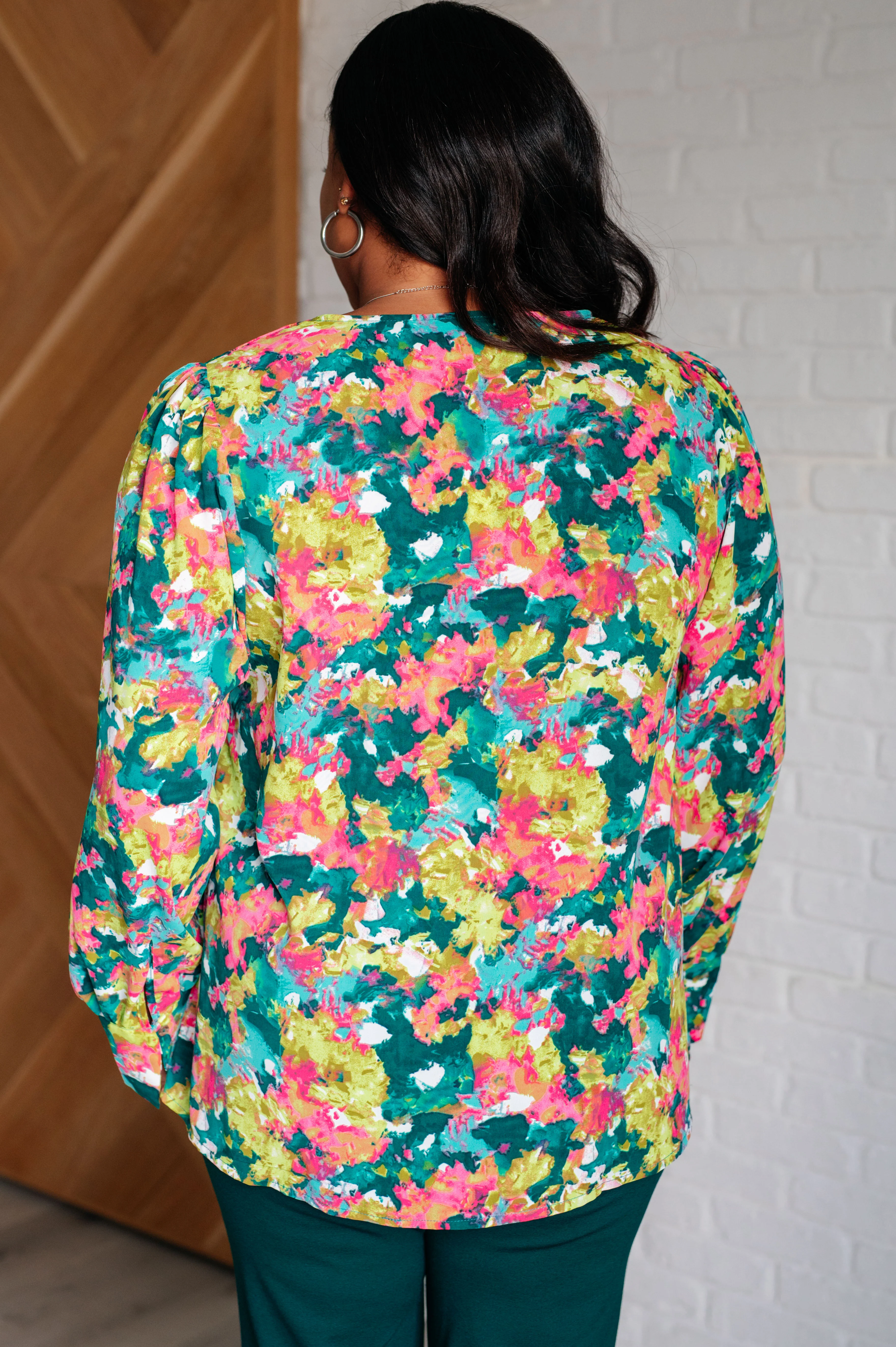 Vantage Point V-Neck Blouse - 10/9/2025 - Image 7
