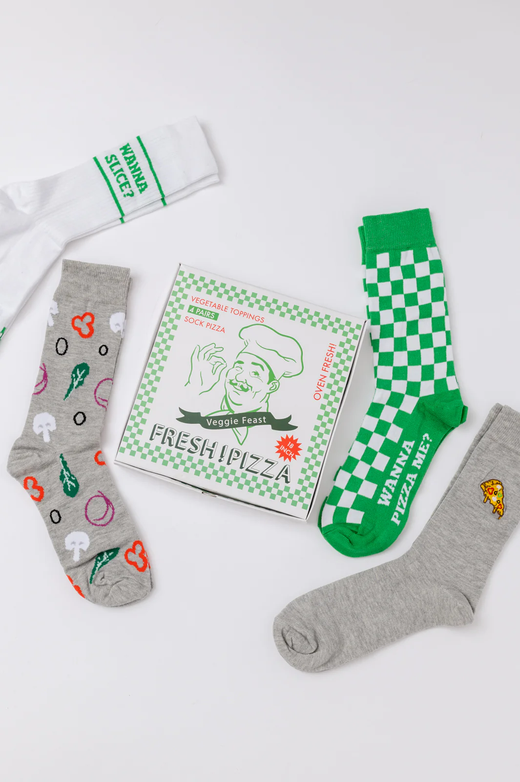 Veggie Pizza Sock Set - 11/3/2022