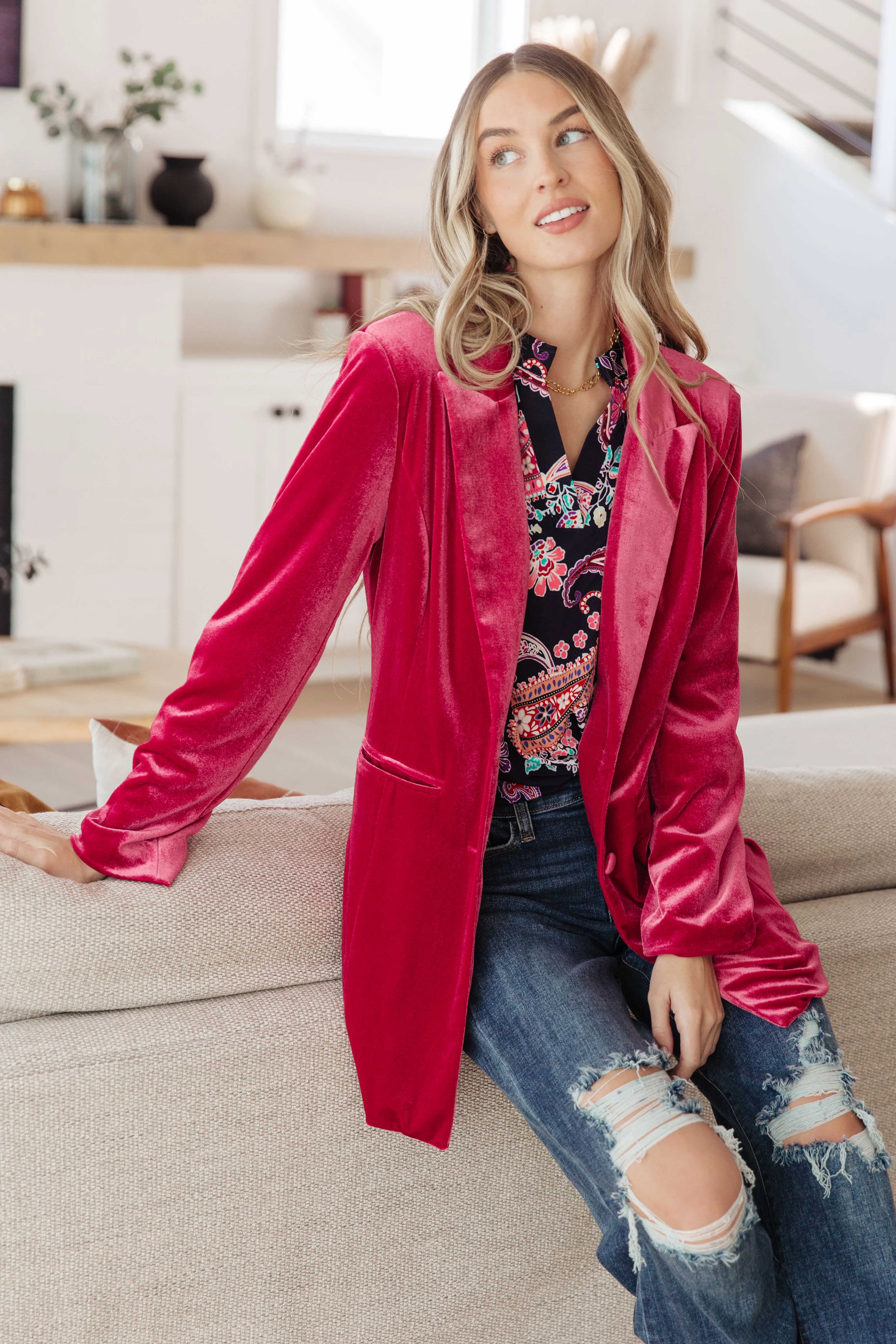 Verity Velvet Blazer - 12/12/2023 - Image 9