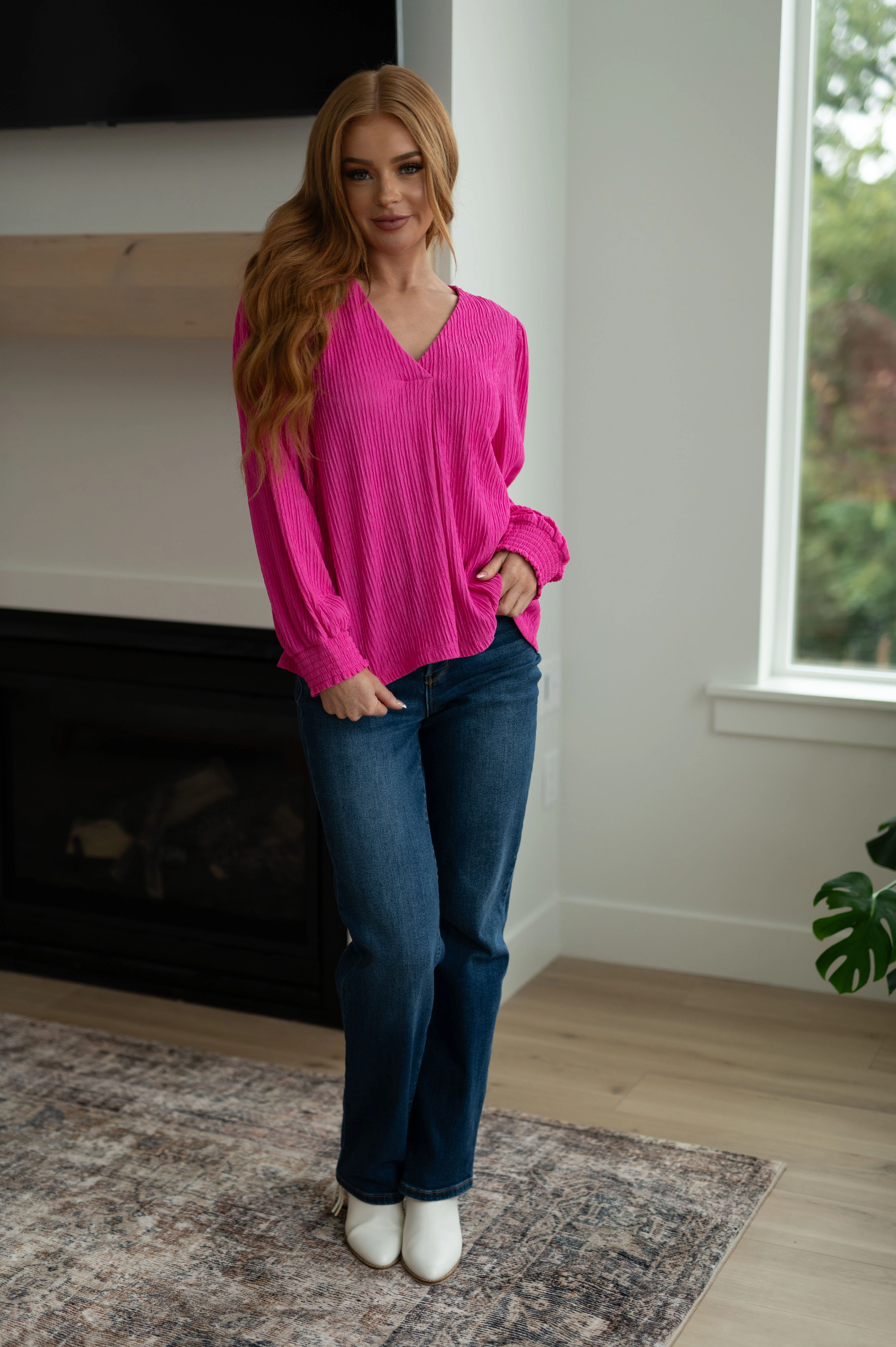 Very Refined V-Neck Blouse - 11/2/2023 - Image 3